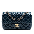 Chanel Mini Rectangular Classic Patent Single Flap