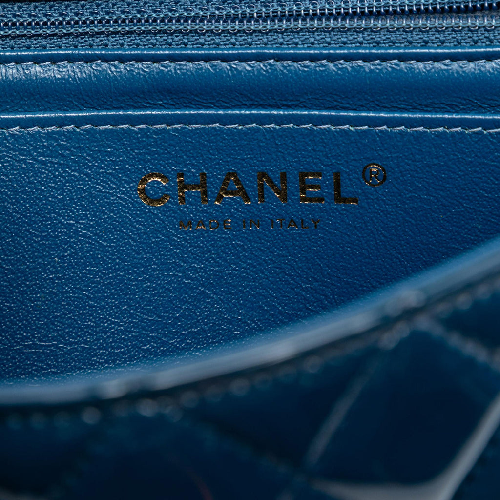 Chanel Mini Rectangular Classic Patent Single Flap