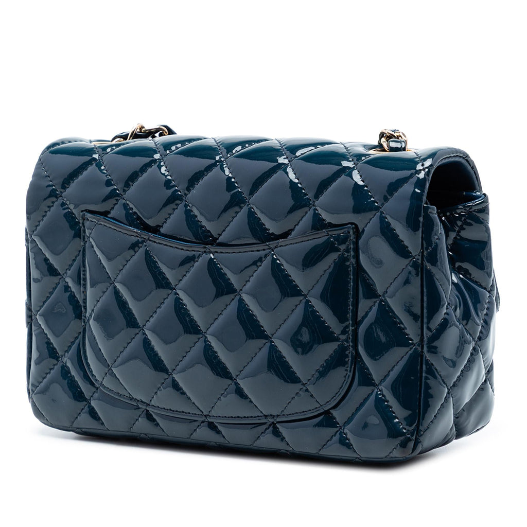 Chanel Mini Rectangular Classic Patent Single Flap