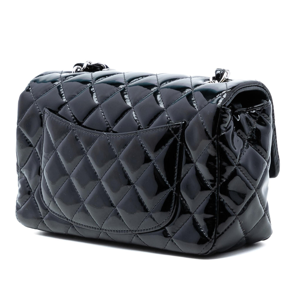 Chanel Mini Rectangular Classic Patent Single Flap
