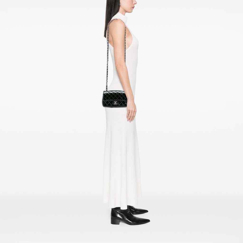 Chanel Mini Rectangular Classic Patent Single Flap