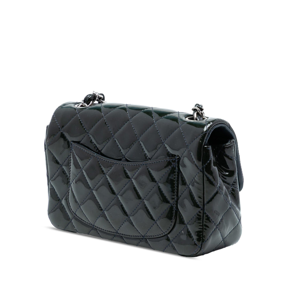 Chanel Mini Rectangular Classic Patent Single Flap