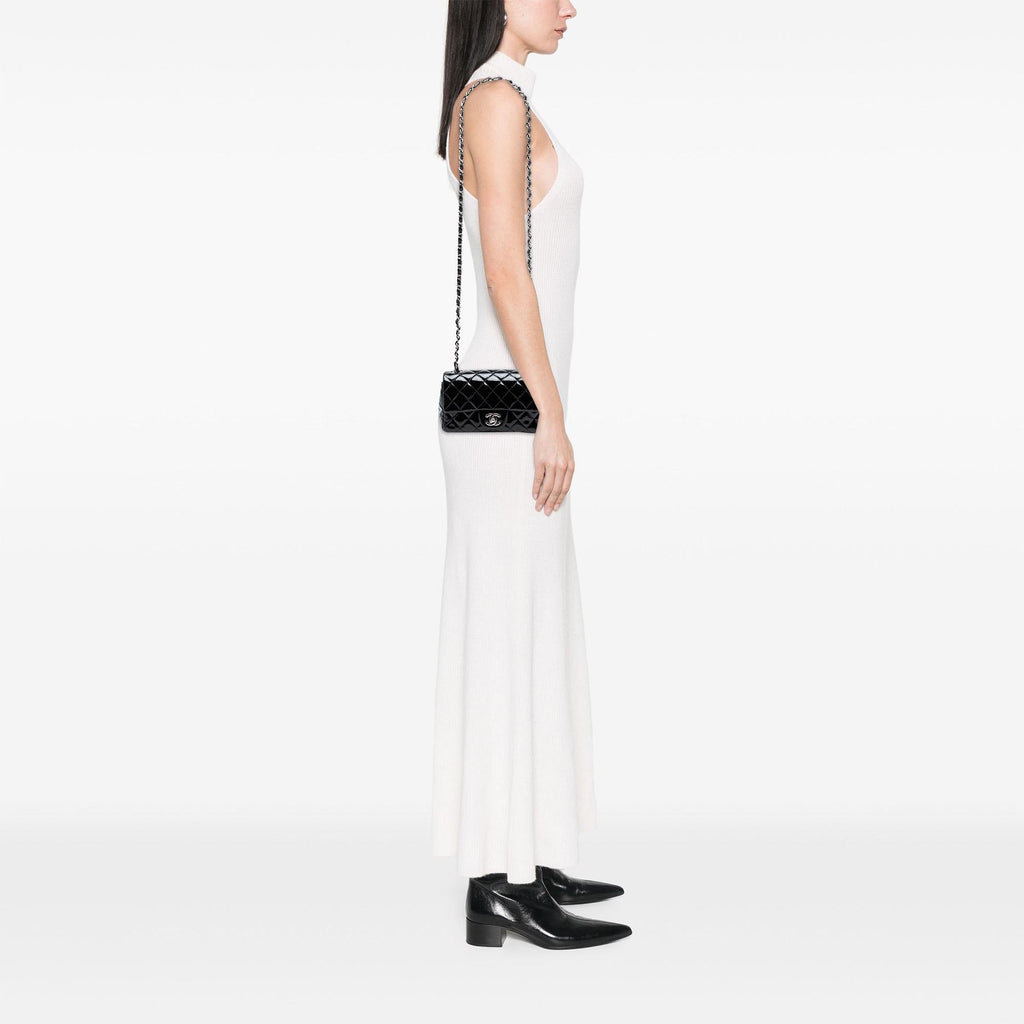 Chanel Mini Rectangular Classic Patent Single Flap