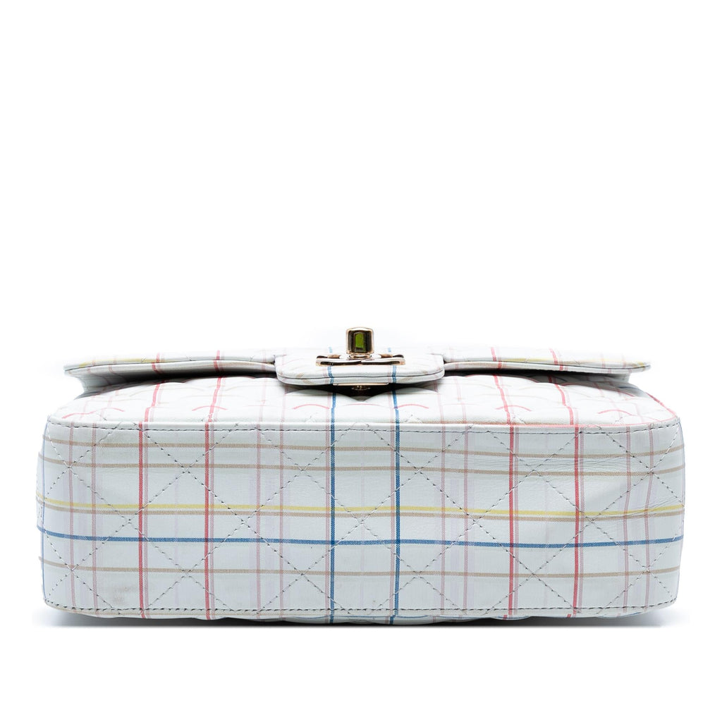Chanel Mini Rectangular Classic Printed Calfskin Single Flap