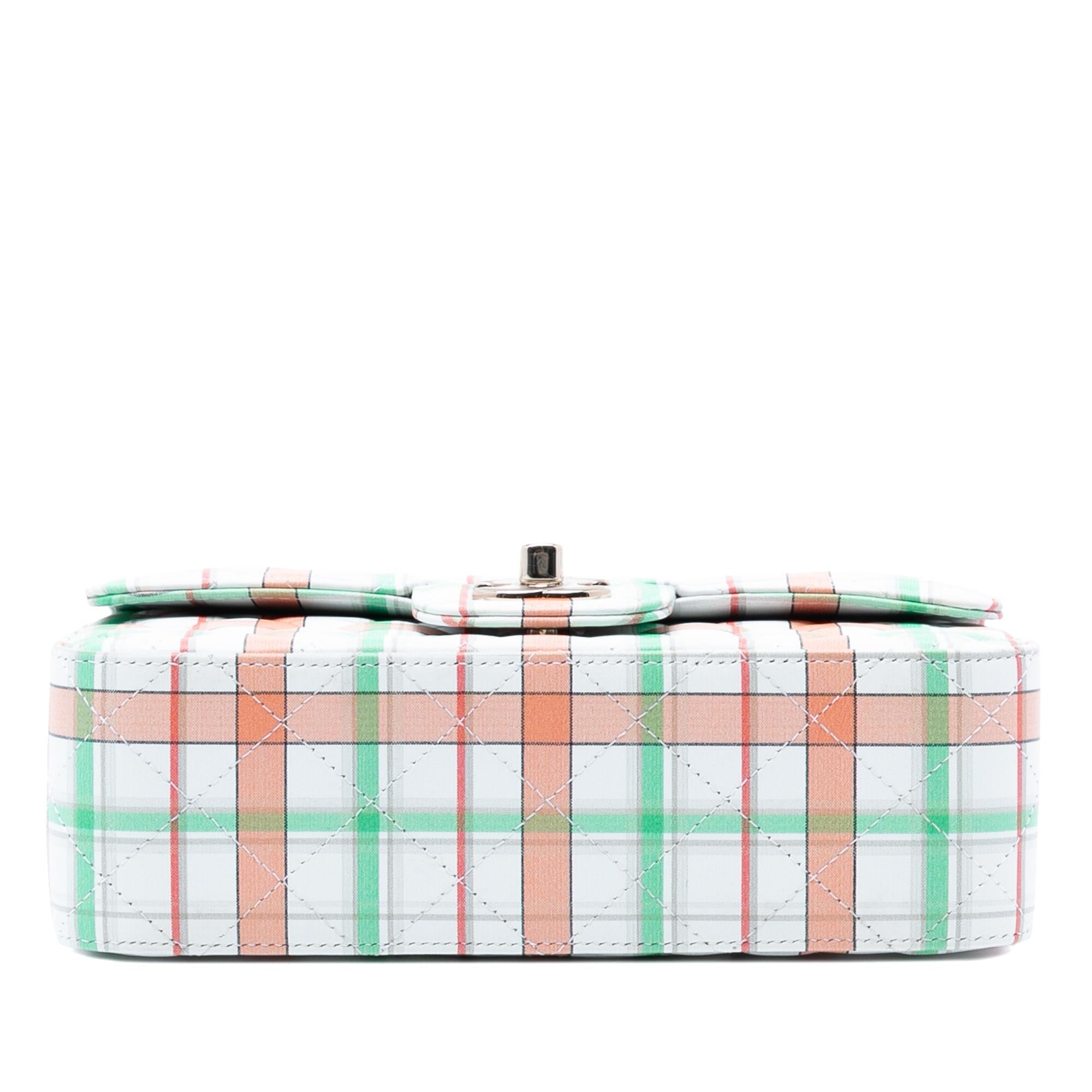 Chanel Mini Rectangular Classic Printed Calfskin Single Flap