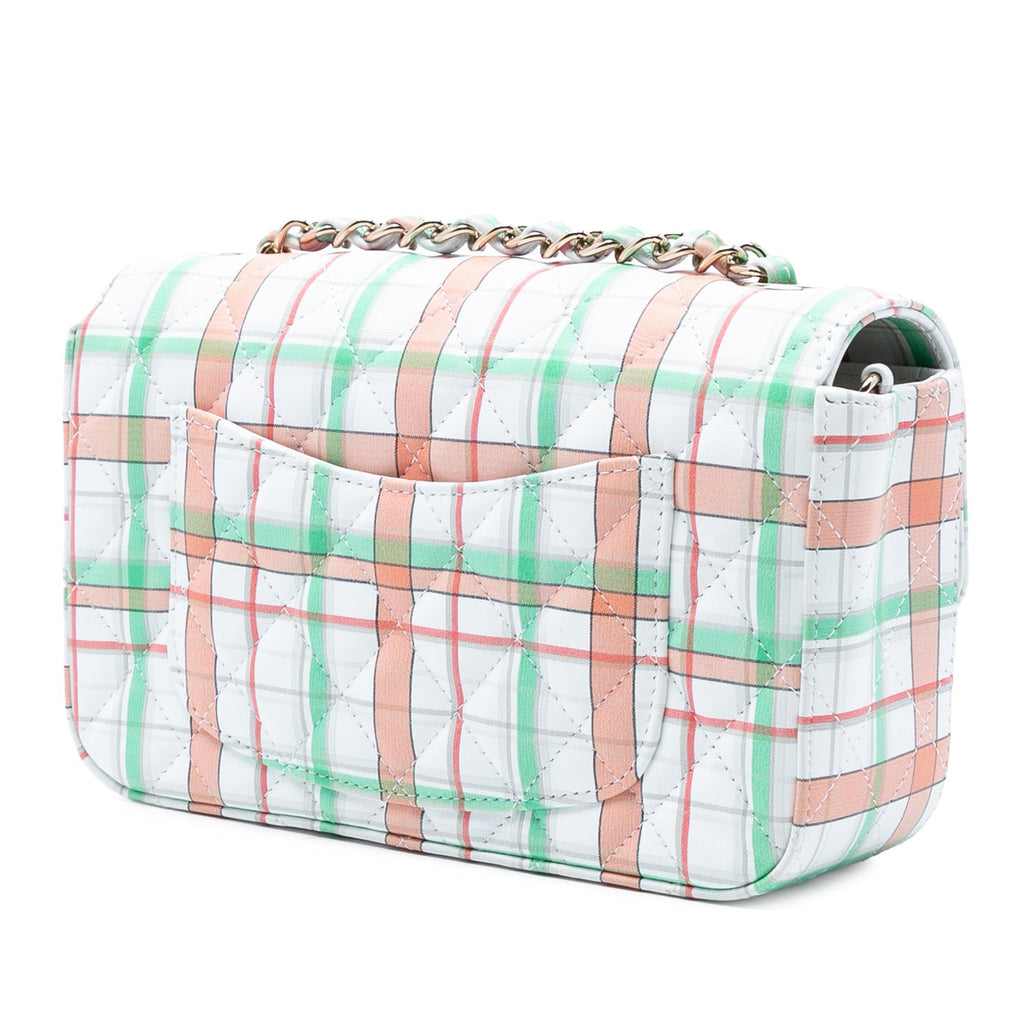 Chanel Mini Rectangular Classic Printed Calfskin Single Flap