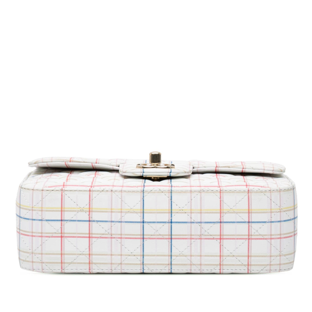 Chanel Mini Rectangular Classic Printed Calfskin Single Flap
