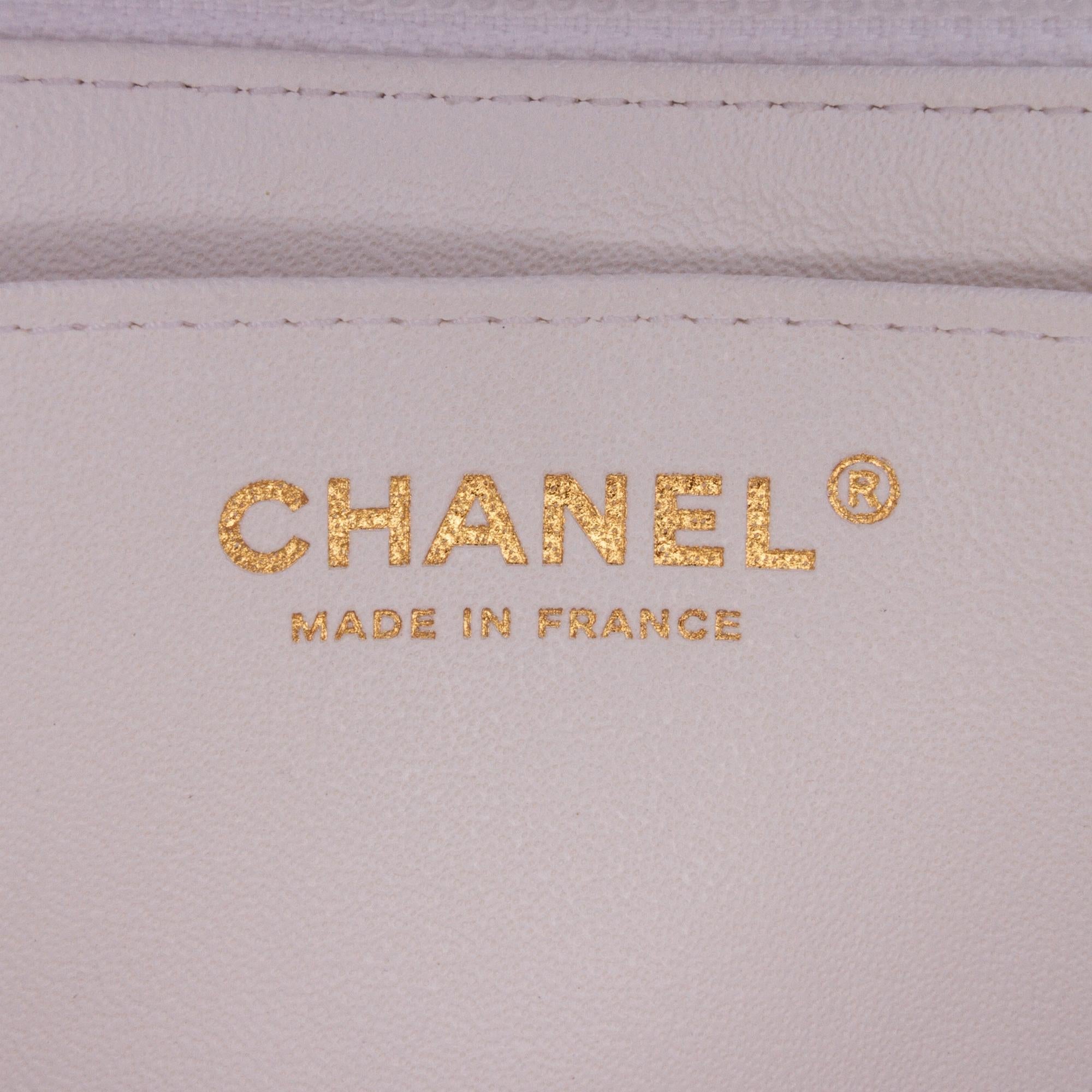 Chanel Mini Rectangular Classic Printed Calfskin Single Flap