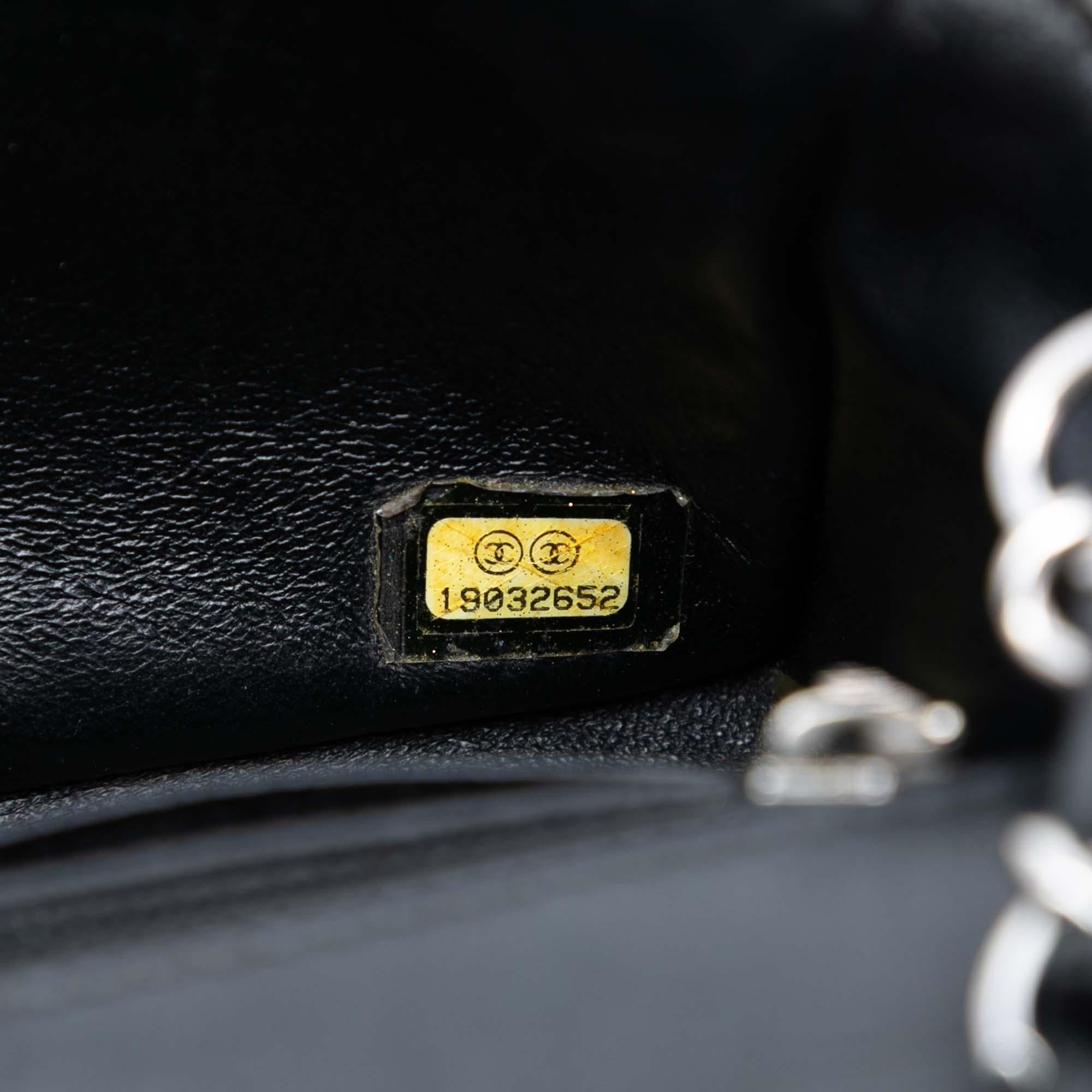 Chanel Mini Rectangular Classic Pure Patent Single Flap