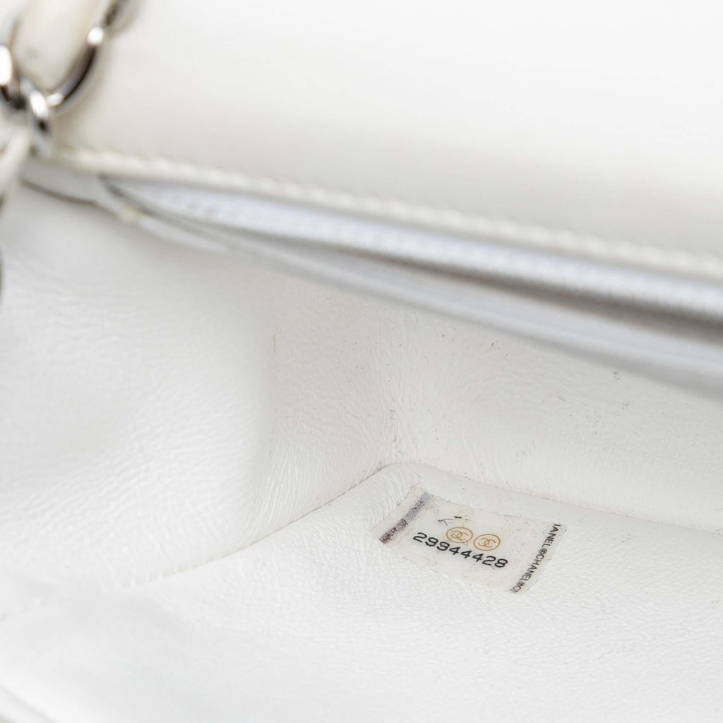 Chanel Mini Rectangular Classic Tweed Check Single Flap