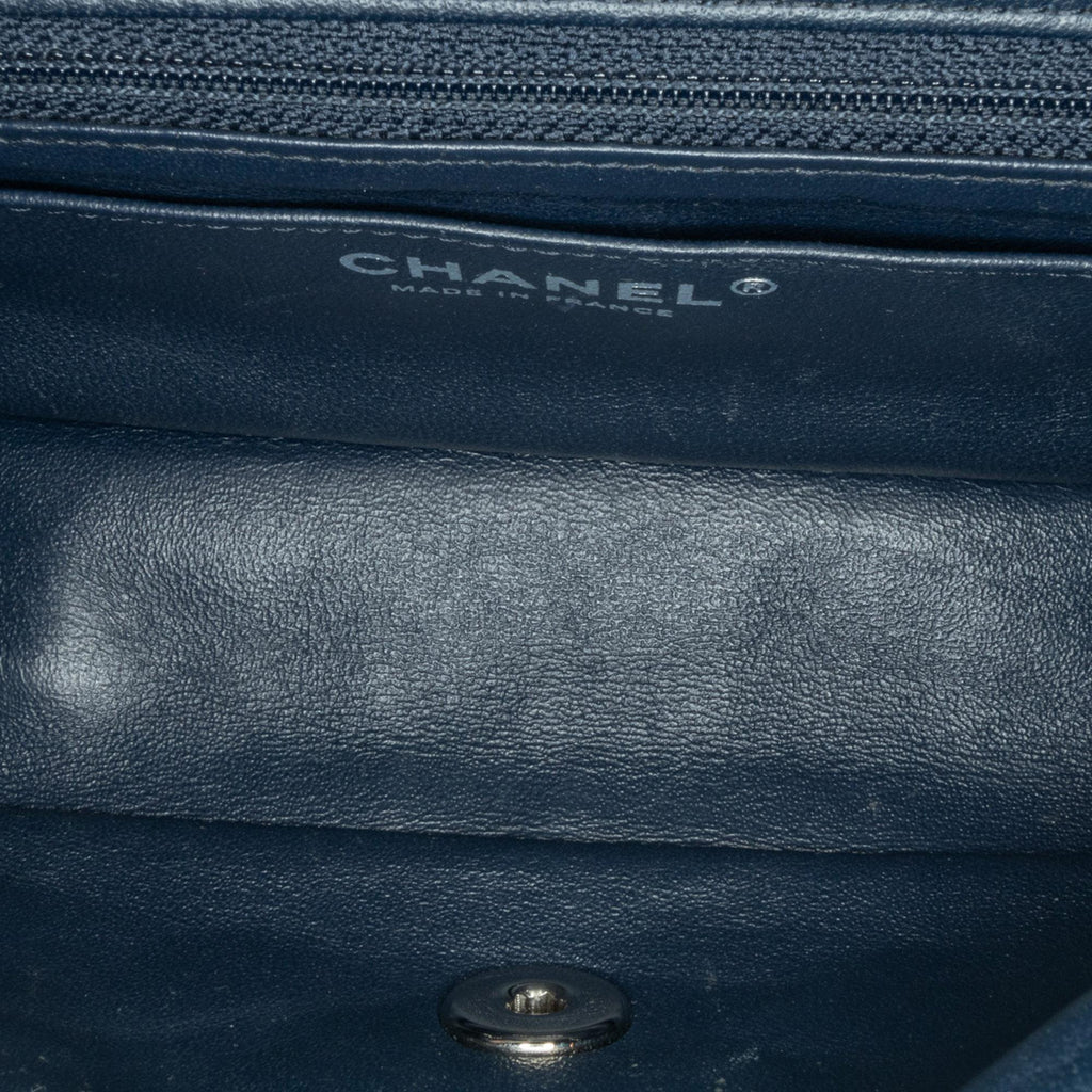 Chanel Mini Rectangular Classic Tweed Flap (SHG-lXzrIX)