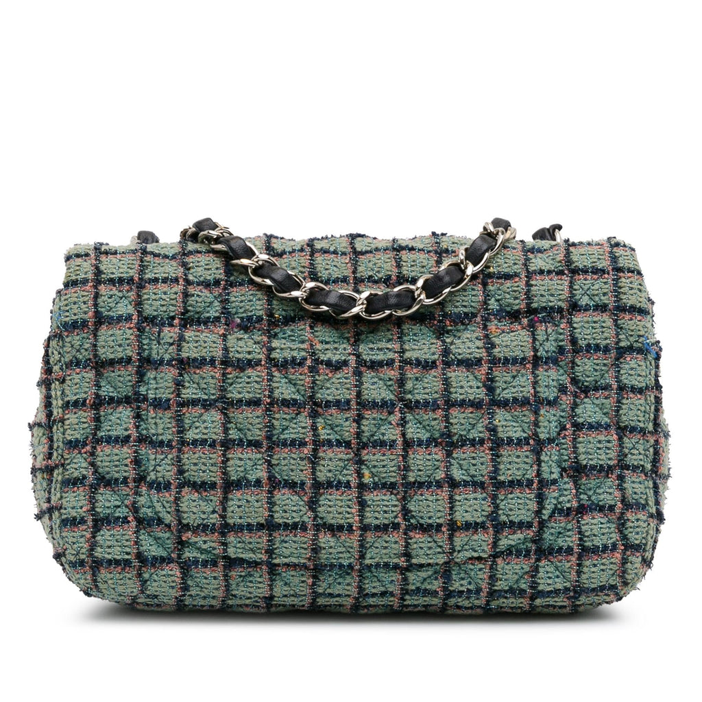 Chanel Mini Rectangular Classic Tweed Flap