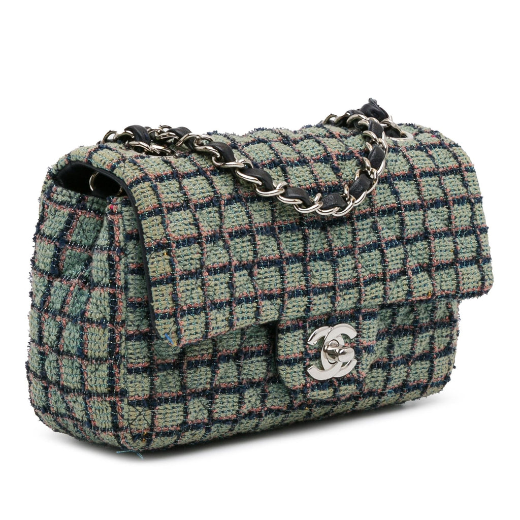 Chanel Mini Rectangular Classic Tweed Flap