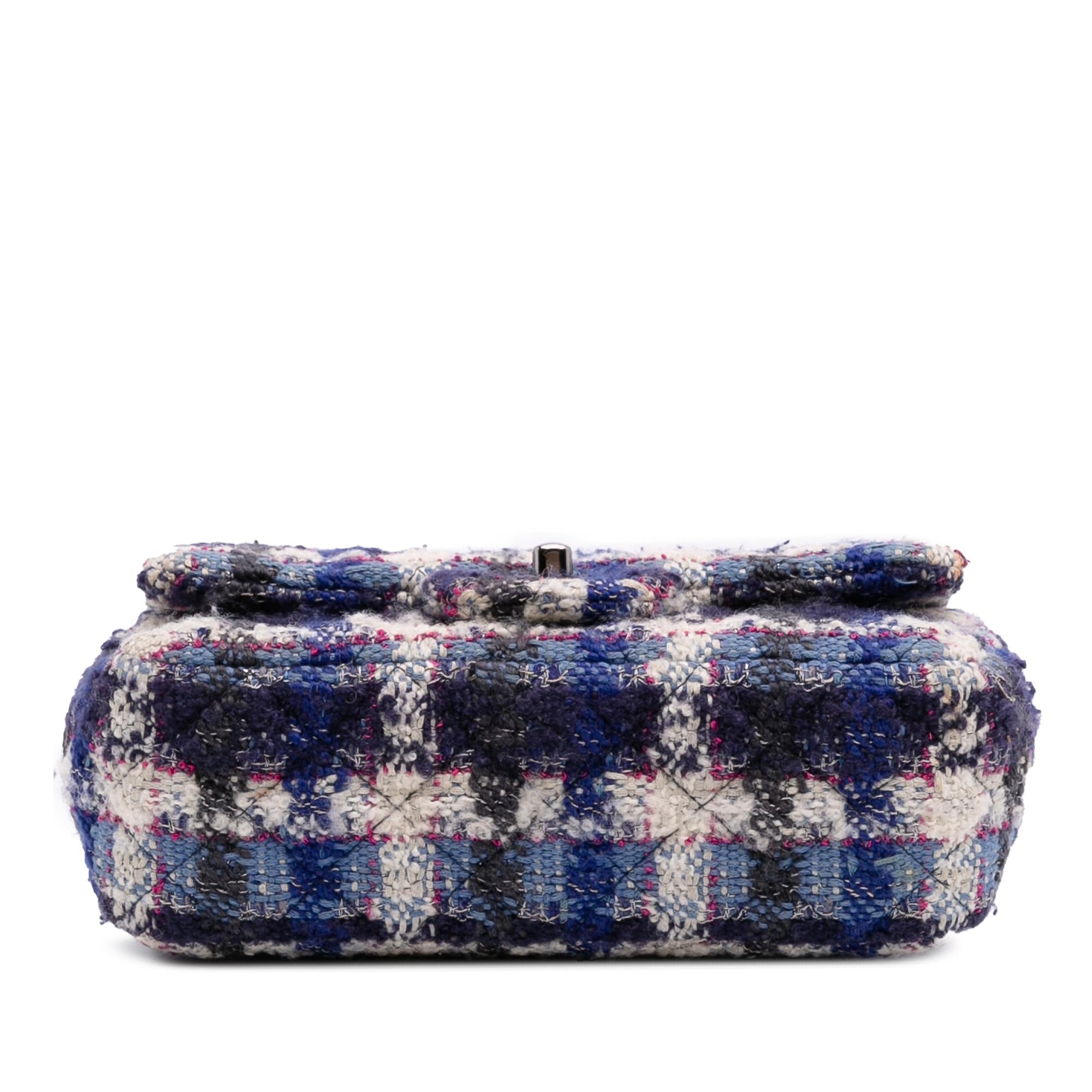 Chanel Mini Rectangular Classic Tweed Single Flap