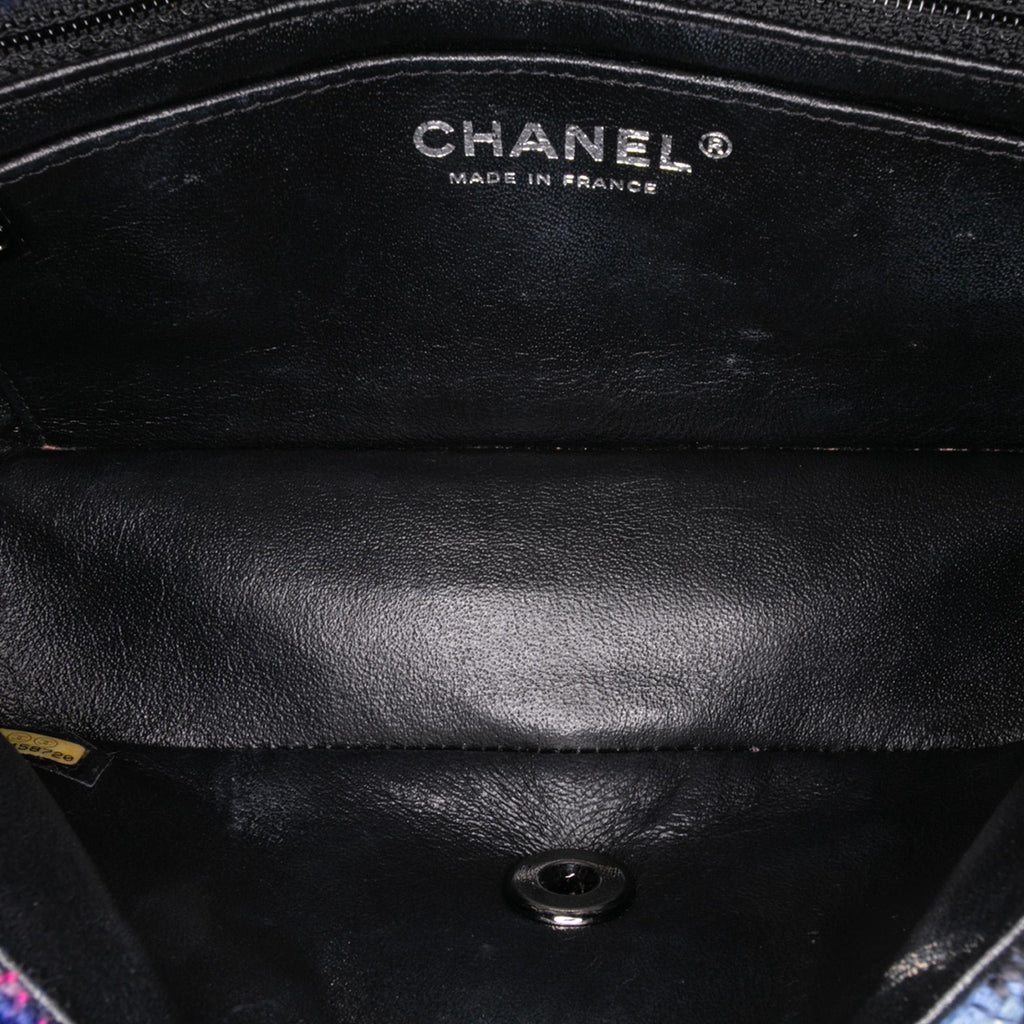 Chanel Mini Rectangular Classic Tweed Single Flap