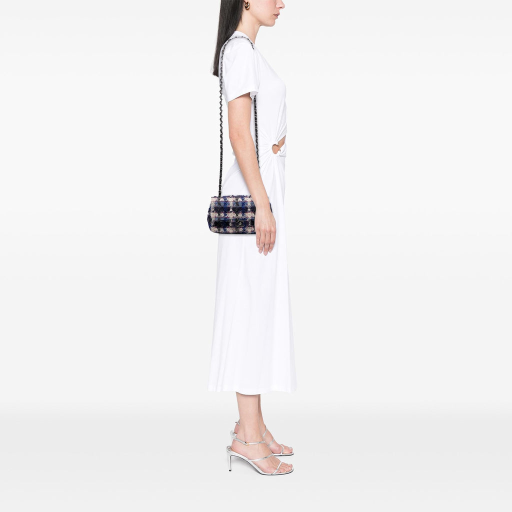Chanel Mini Rectangular Classic Tweed Single Flap