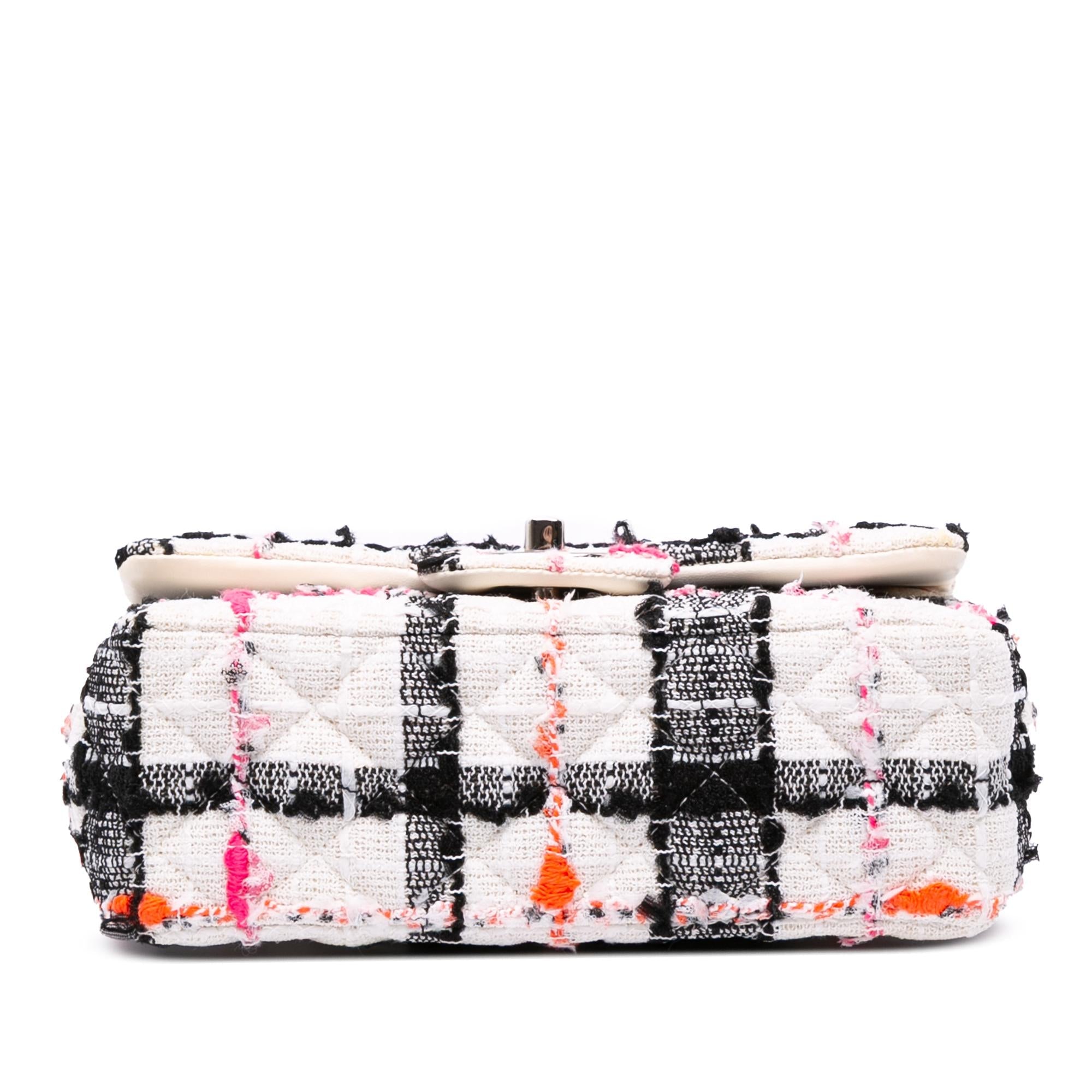 Chanel Mini Rectangular Classic Tweed Single Flap