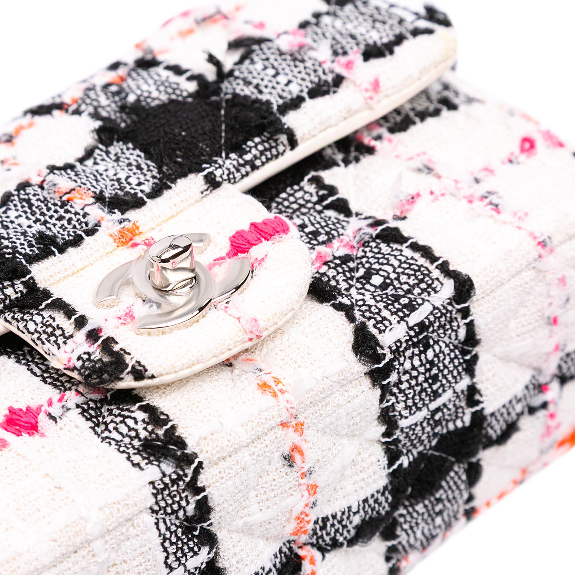 Chanel Mini Rectangular Classic Tweed Single Flap