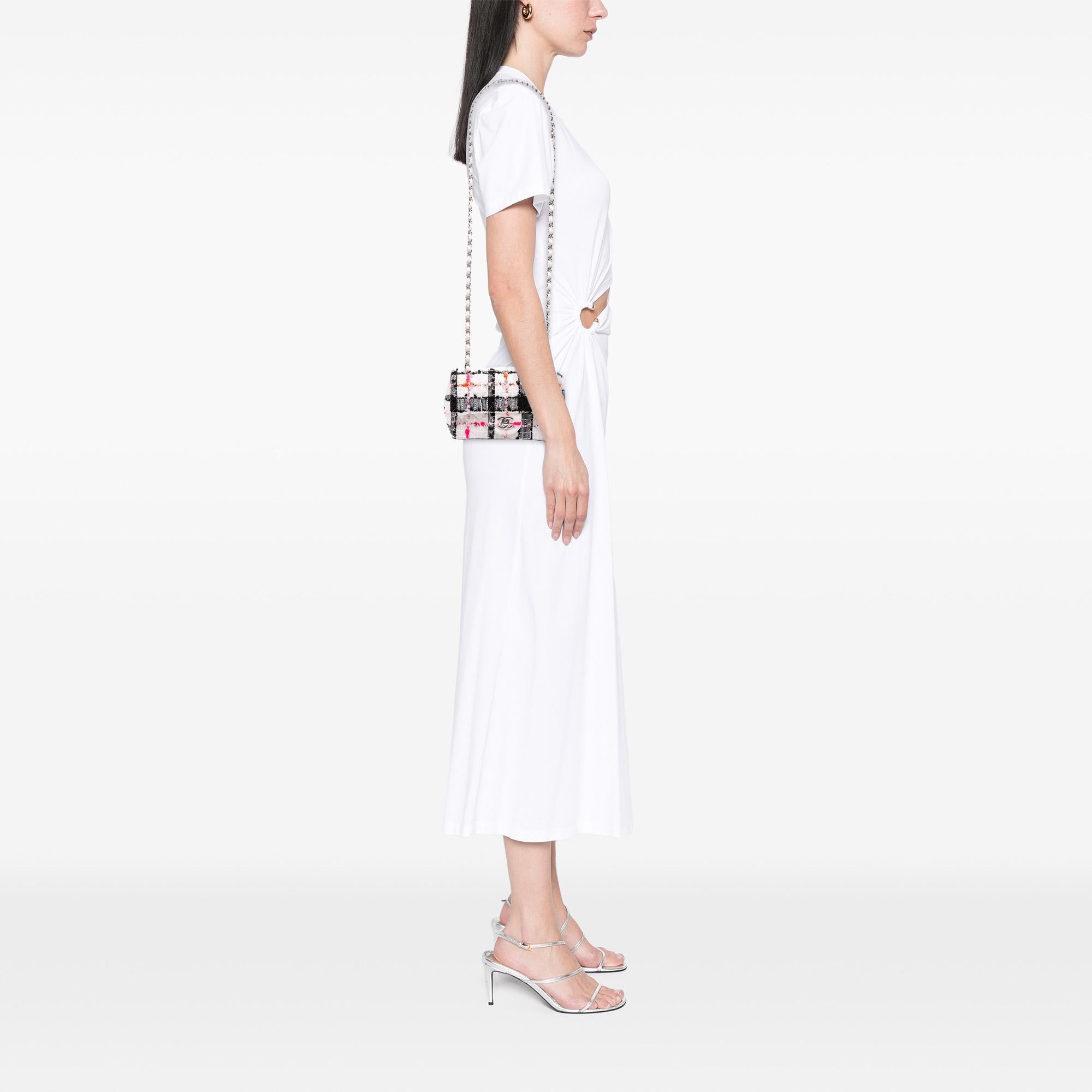 Chanel Mini Rectangular Classic Tweed Single Flap