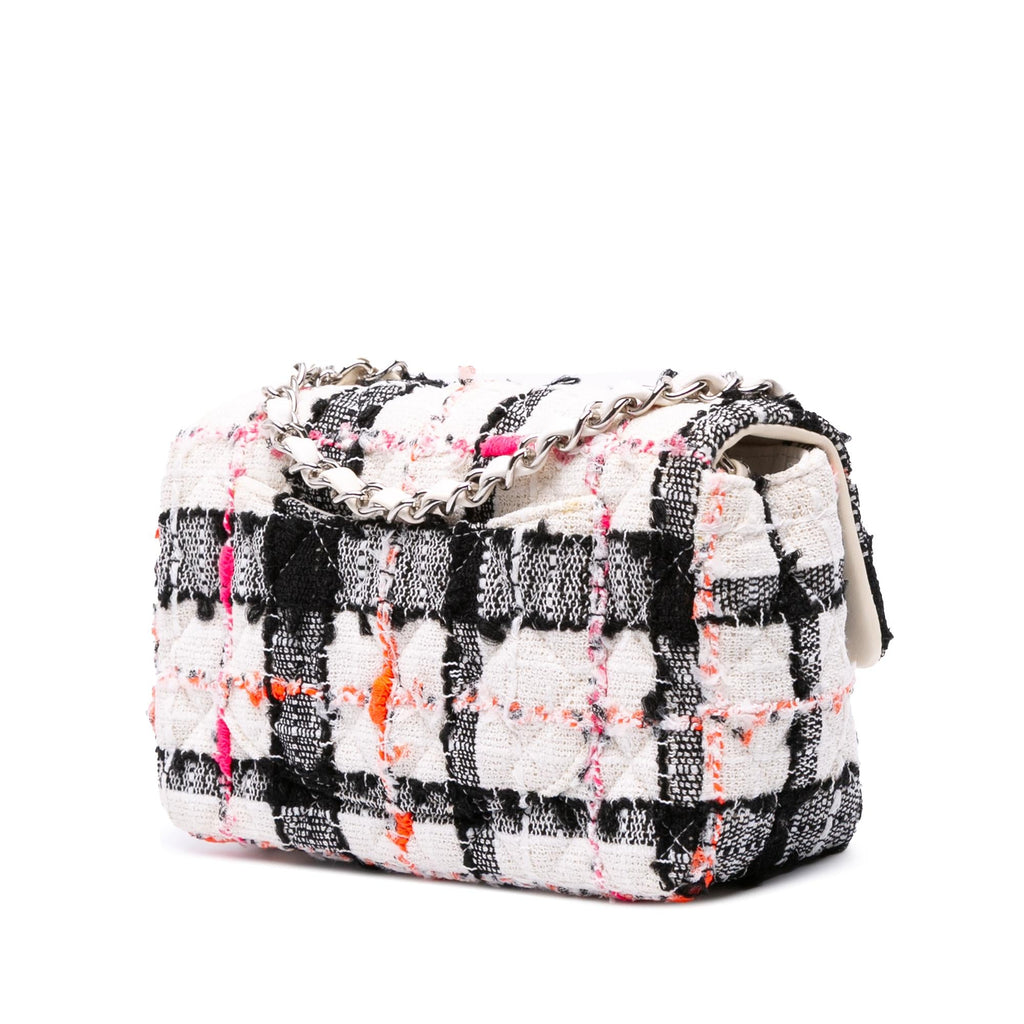 Chanel Mini Rectangular Classic Tweed Single Flap