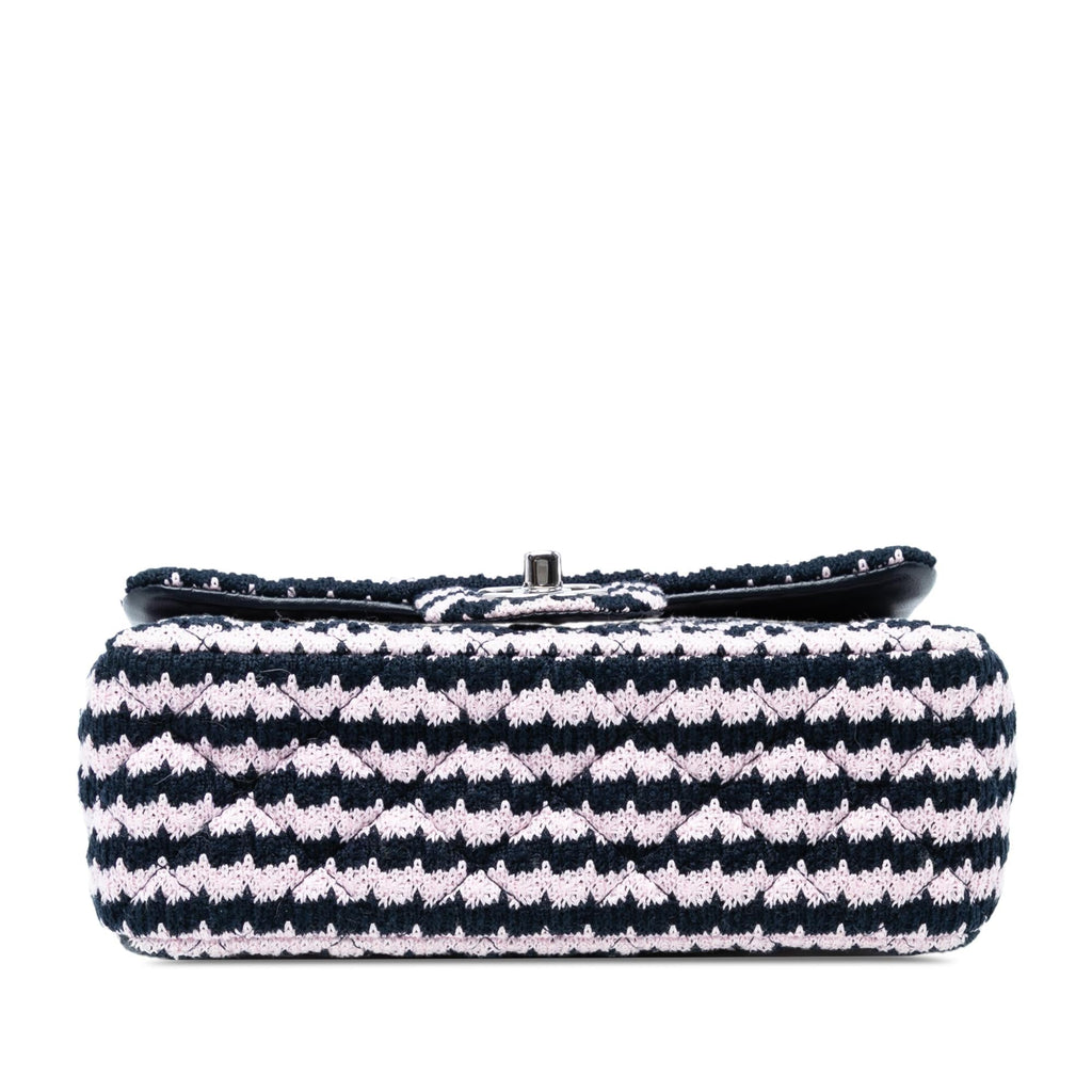 Chanel Mini Rectangular Classic Tweed Single Flap
