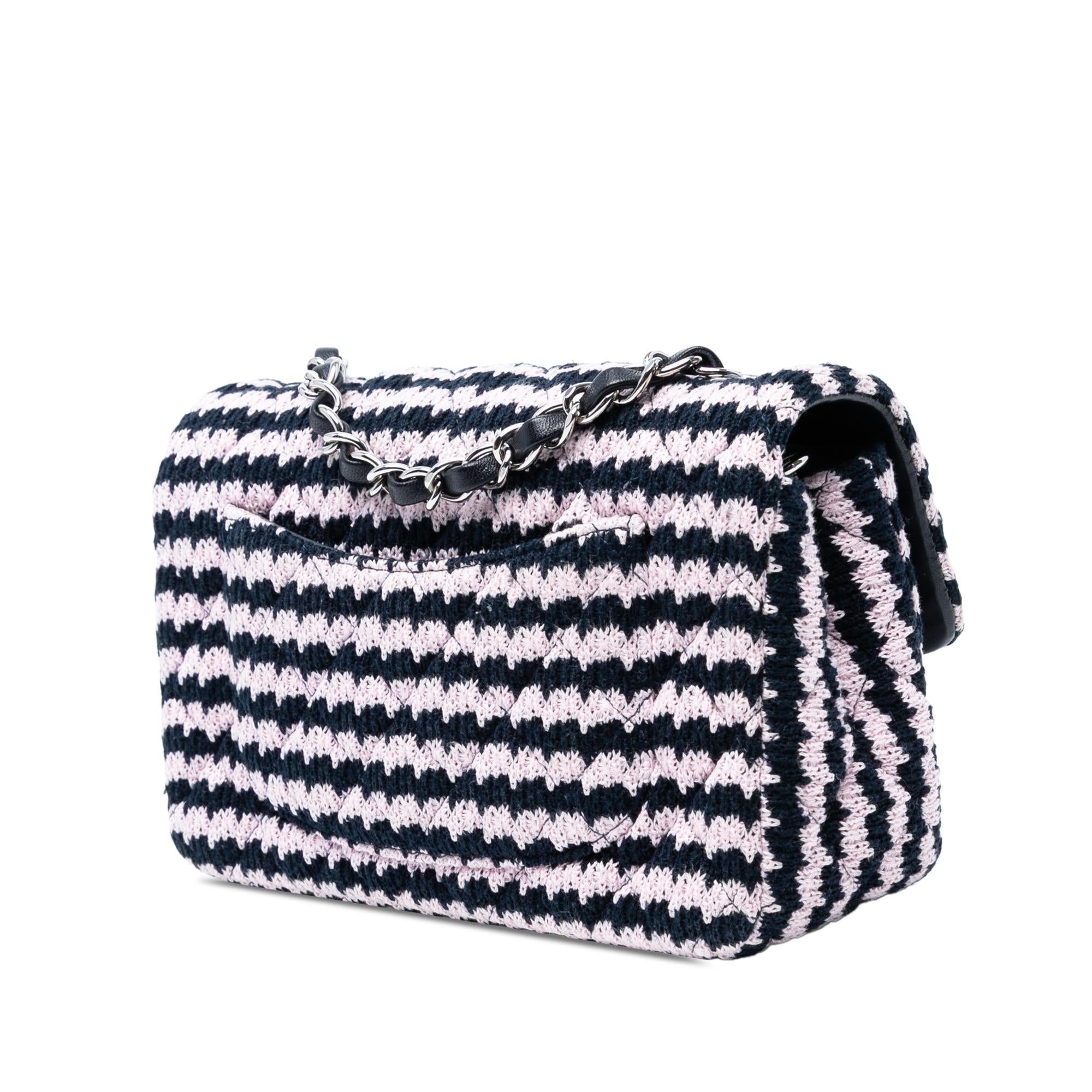 Chanel Mini Rectangular Classic Tweed Single Flap