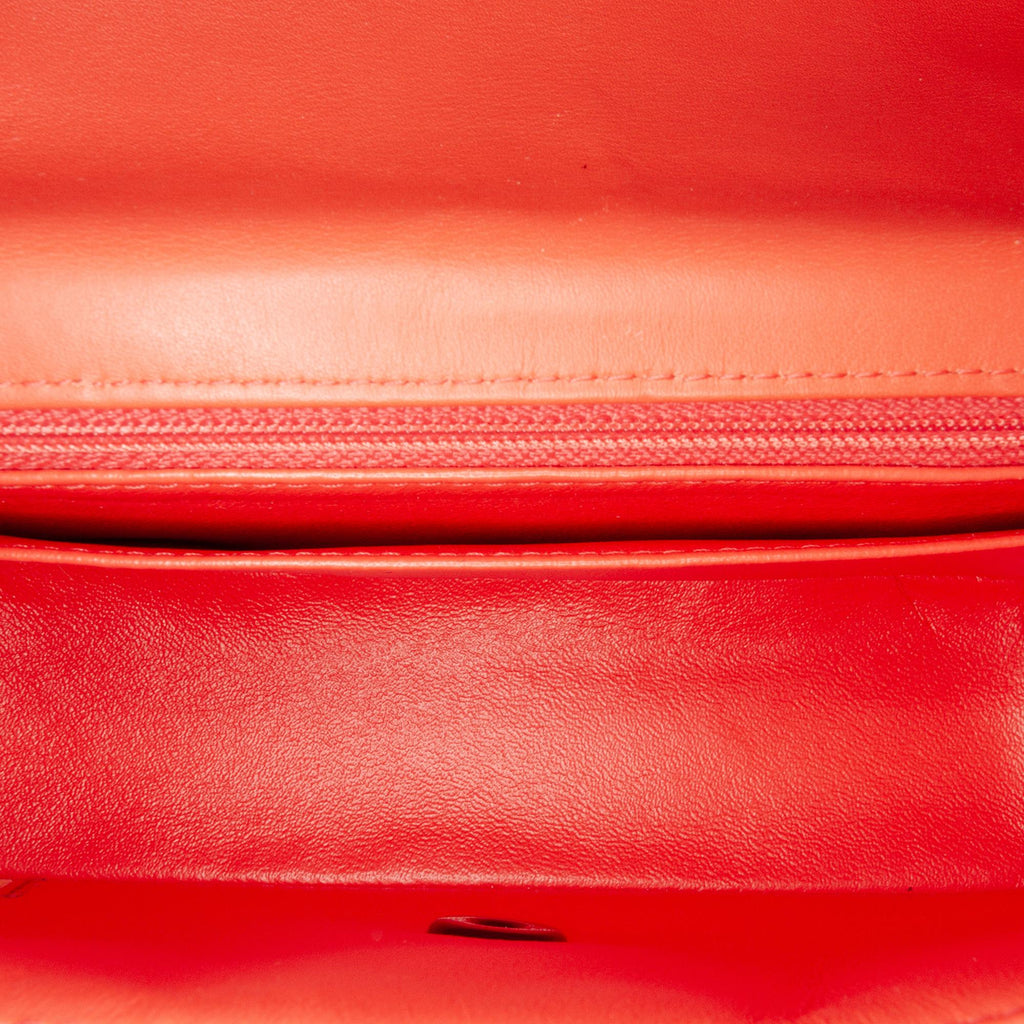 Chanel Mini Rectangular Classic Velvet Single Flap