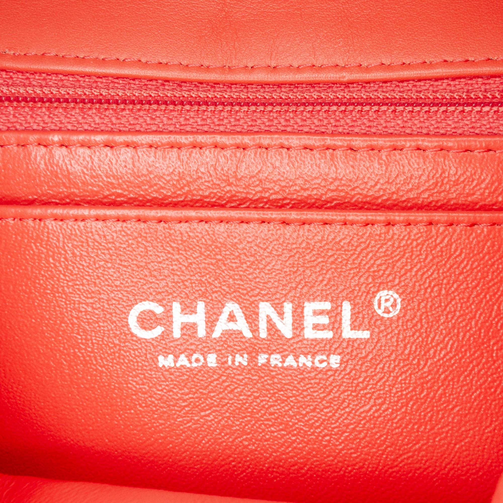 Chanel Mini Rectangular Classic Velvet Single Flap
