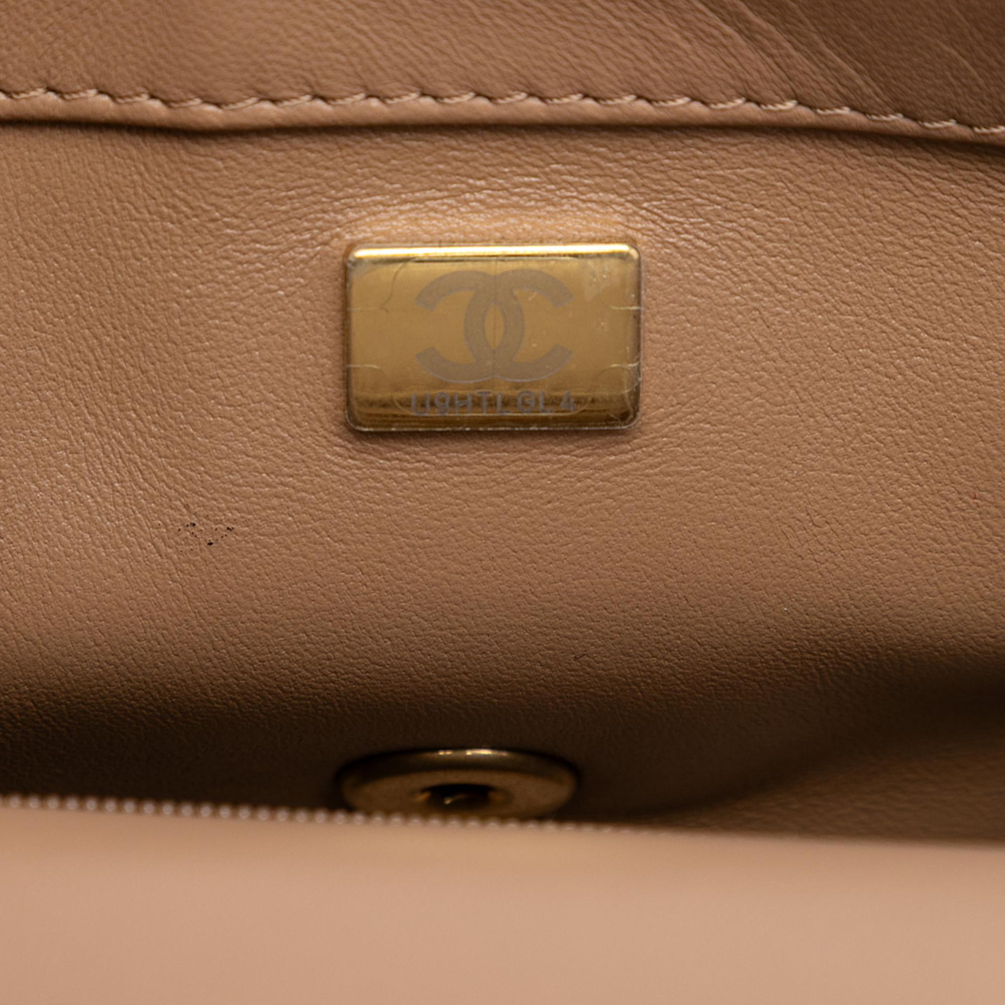 Chanel Mini Rectangular Quilted Lambskin Heart Charms Flap