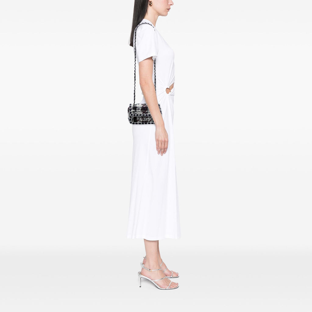 Chanel Mini Rectangular Quilted Tweed Single Flap
