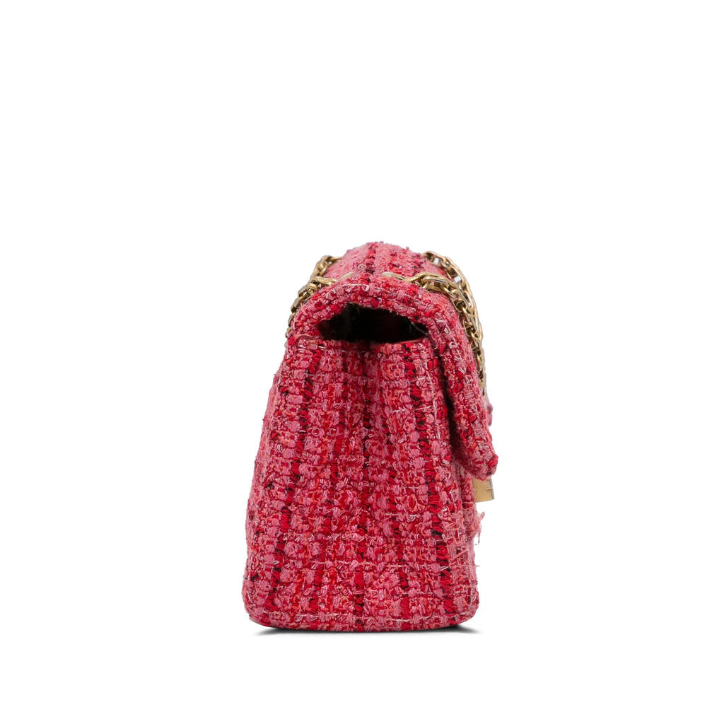 Chanel Mini Rectangular Tweed Reissue Single Flap (SHG-gJDjoh)