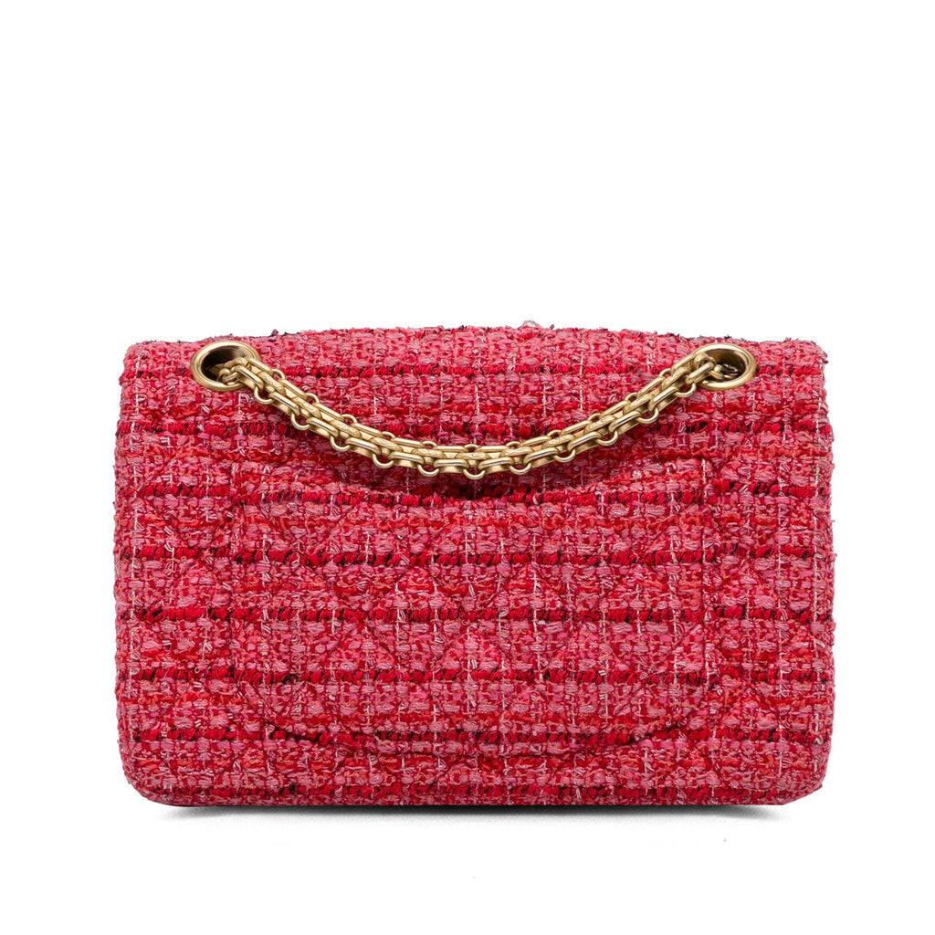 Chanel Mini Rectangular Tweed Reissue Single Flap (SHG-gJDjoh)