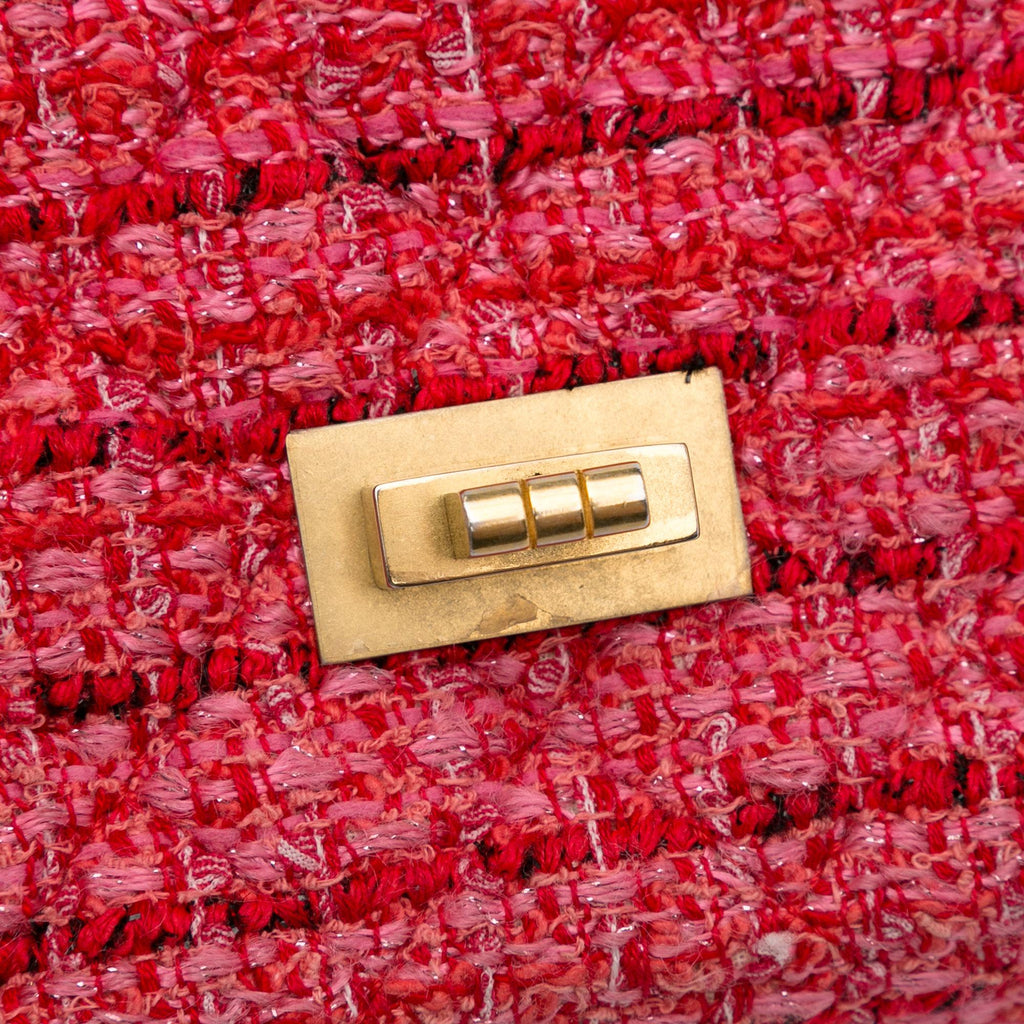 Chanel Mini Rectangular Tweed Reissue Single Flap (SHG-gJDjoh)
