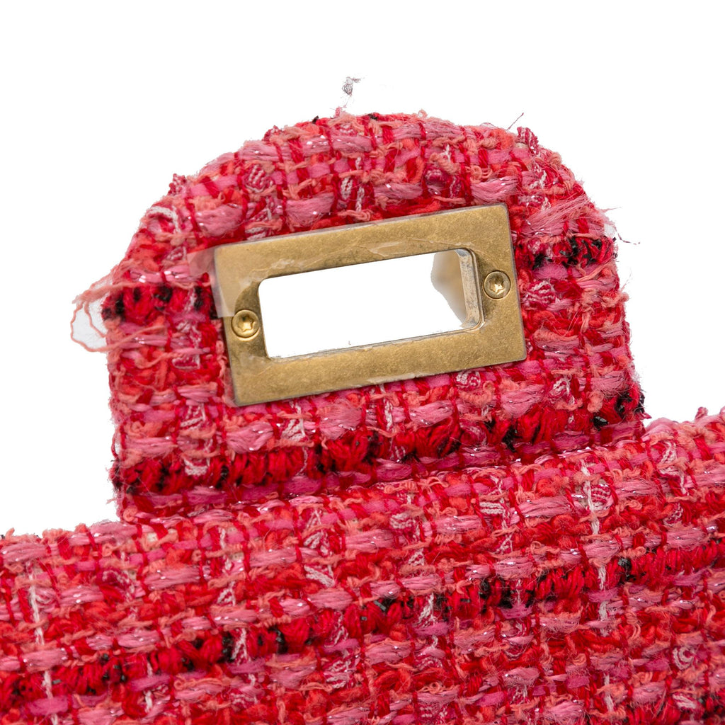 Chanel Mini Rectangular Tweed Reissue Single Flap (SHG-gJDjoh)