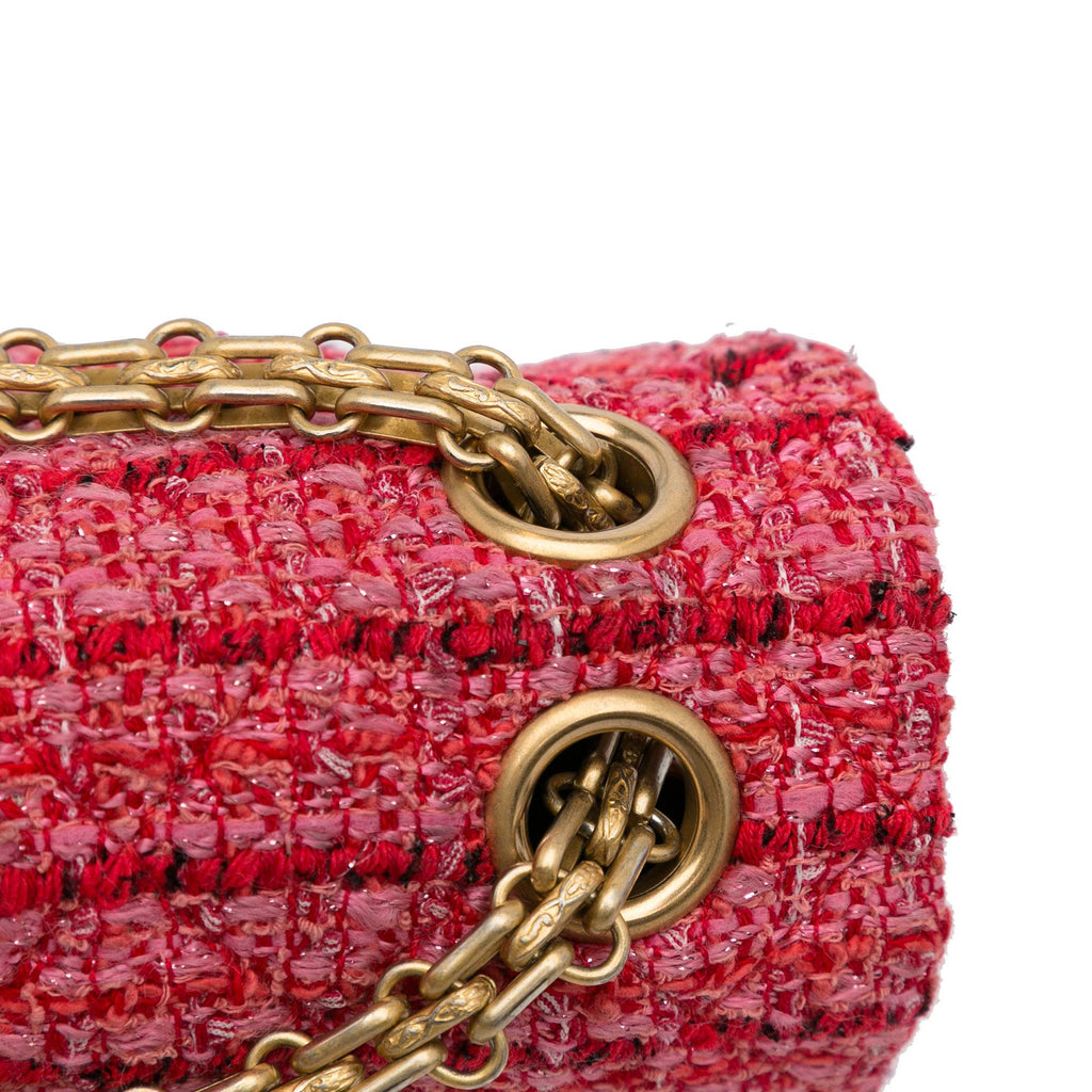 Chanel Mini Rectangular Tweed Reissue Single Flap (SHG-gJDjoh)