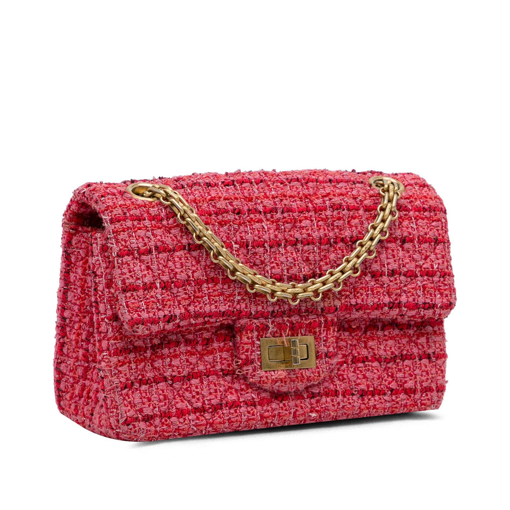 Chanel Mini Rectangular Tweed Reissue Single Flap (SHG-gJDjoh)