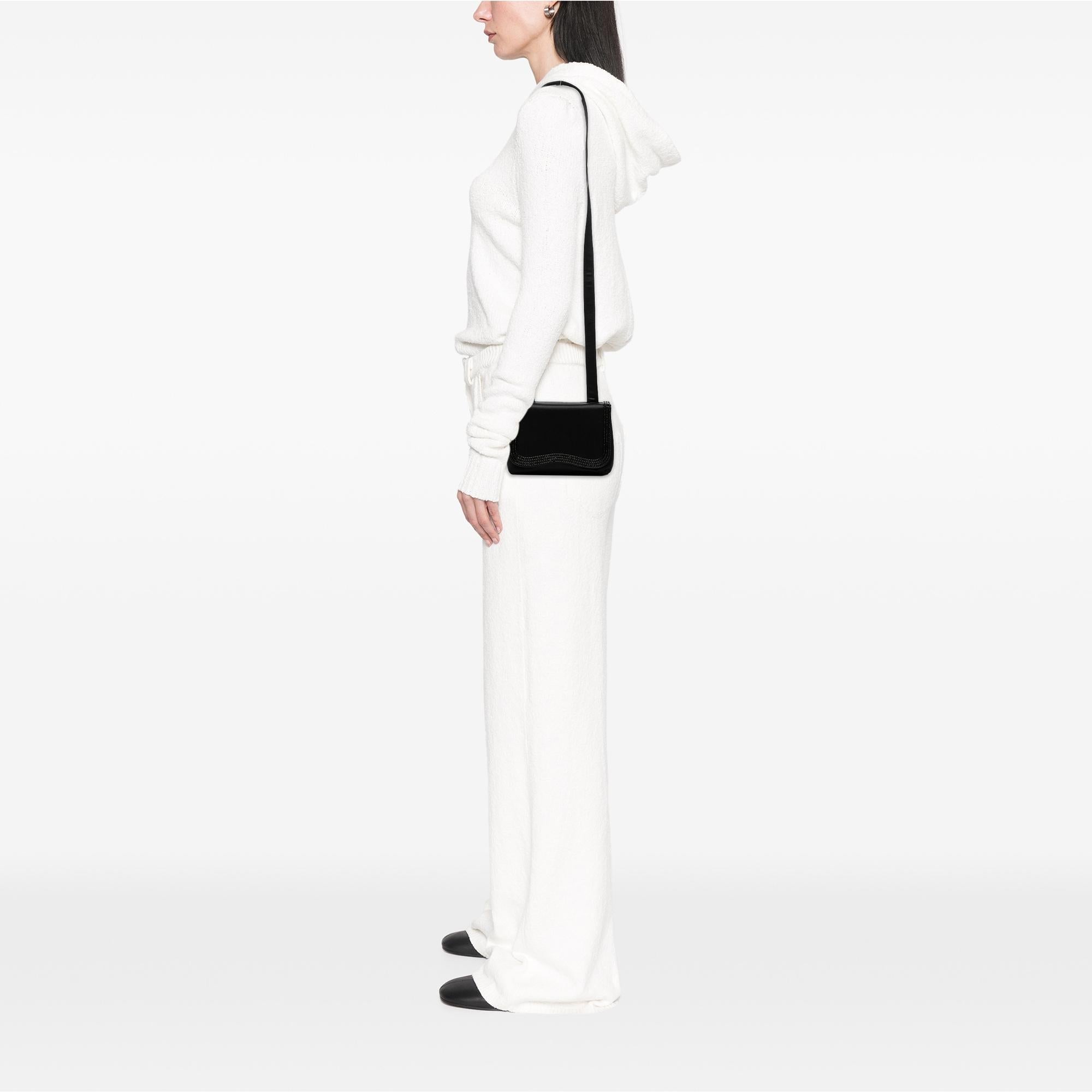 Chanel Mini Satin Beaded Flap Crossbody