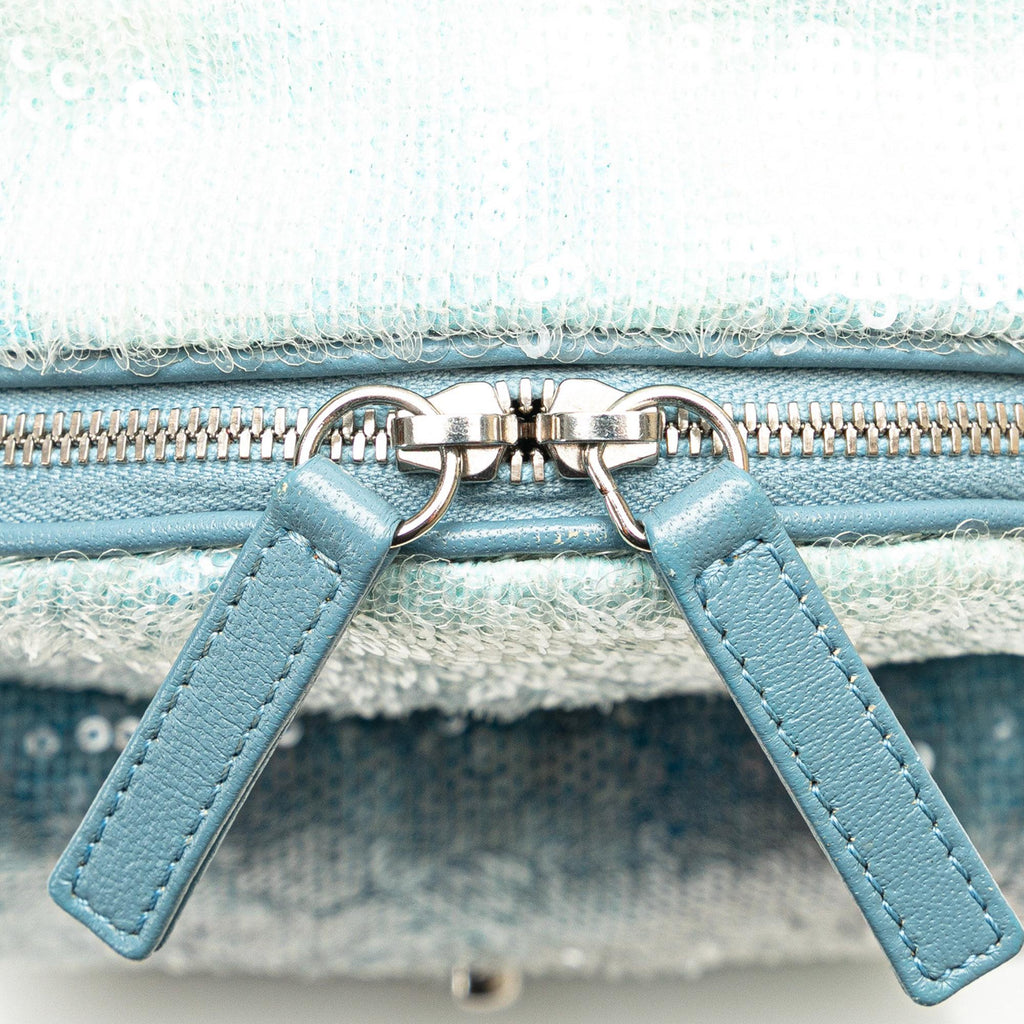 Chanel Mini Sequins and Lambskin Waterfall Backpack