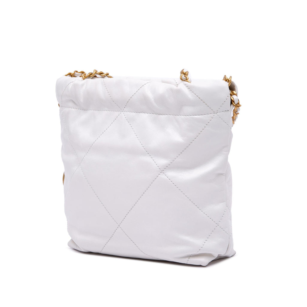 Chanel Mini Shiny Calfskin 22 Hobo