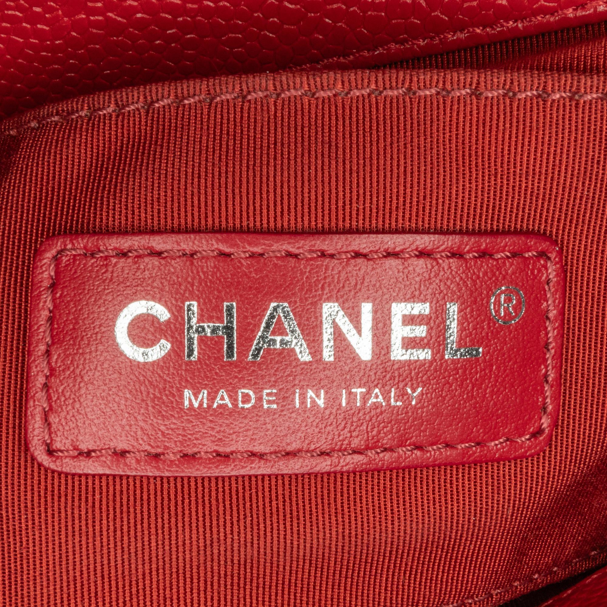Chanel Mini Square Caviar Incognito Flap (SHG-FUMUNQ)