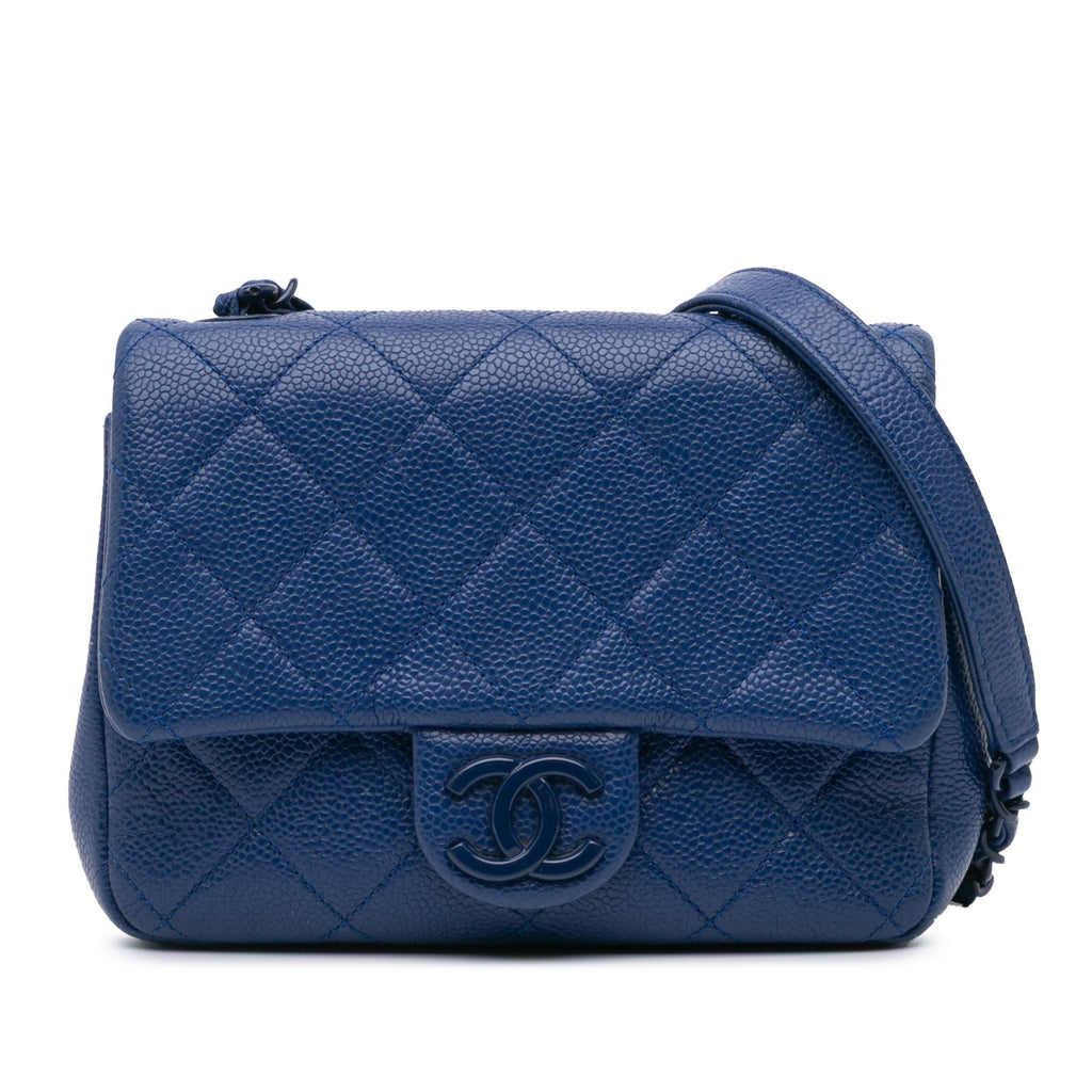 Chanel Mini Square Caviar Incognito Flap