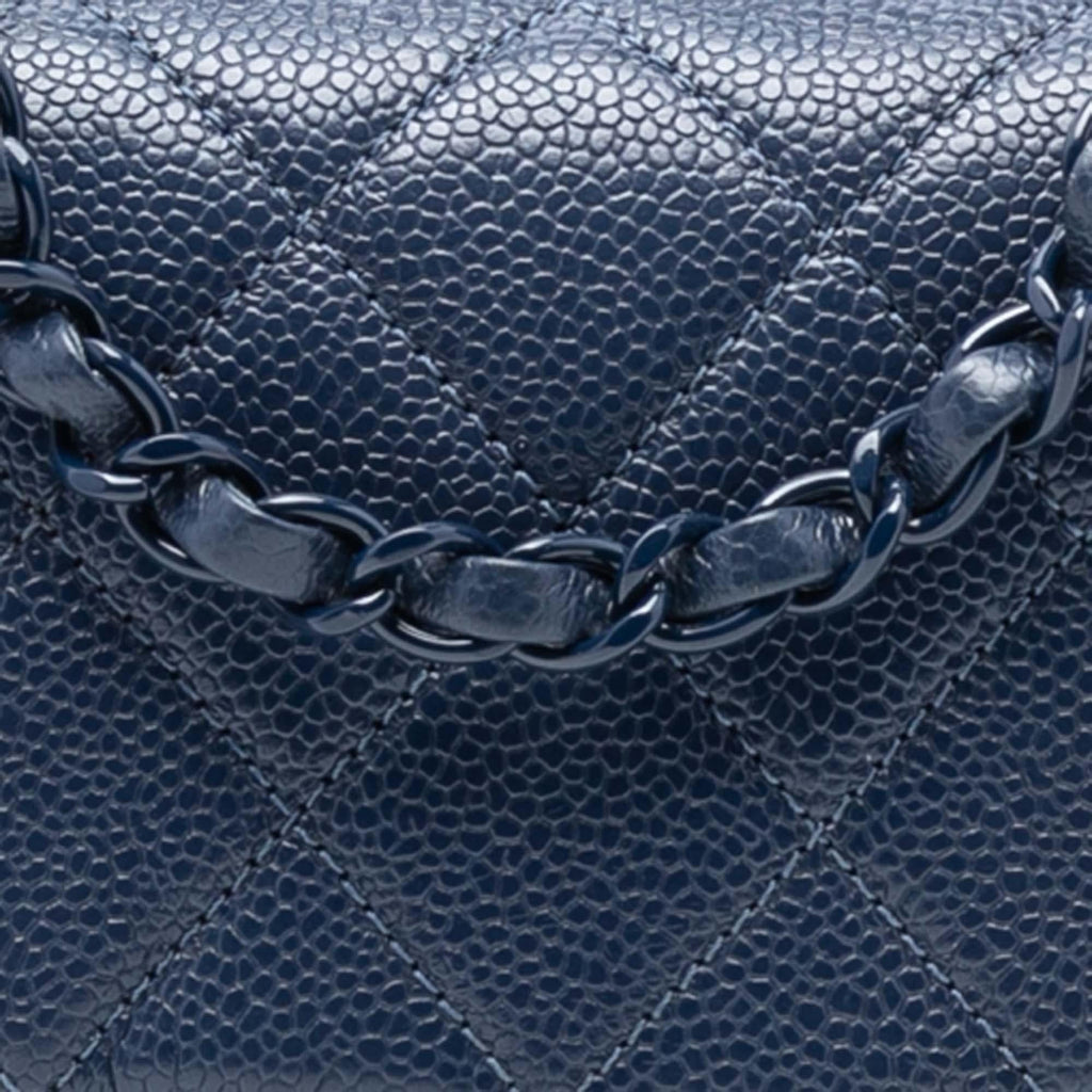 Chanel Mini Square Caviar Incognito Flap