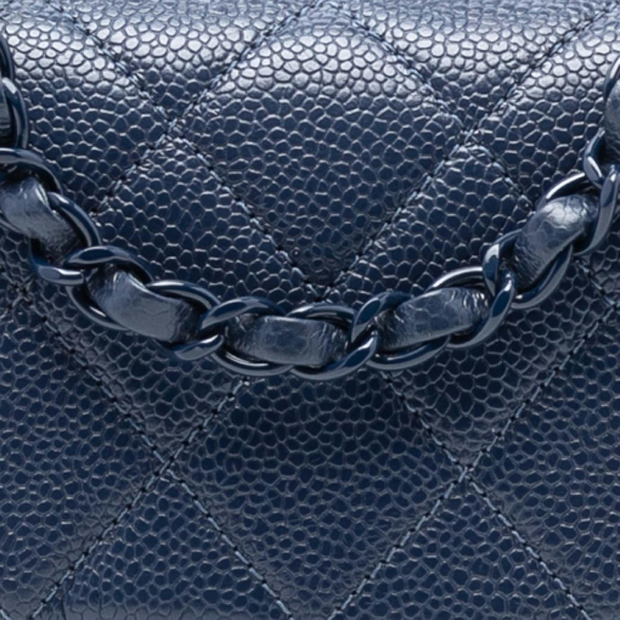 Chanel Mini Square Caviar Incognito Flap