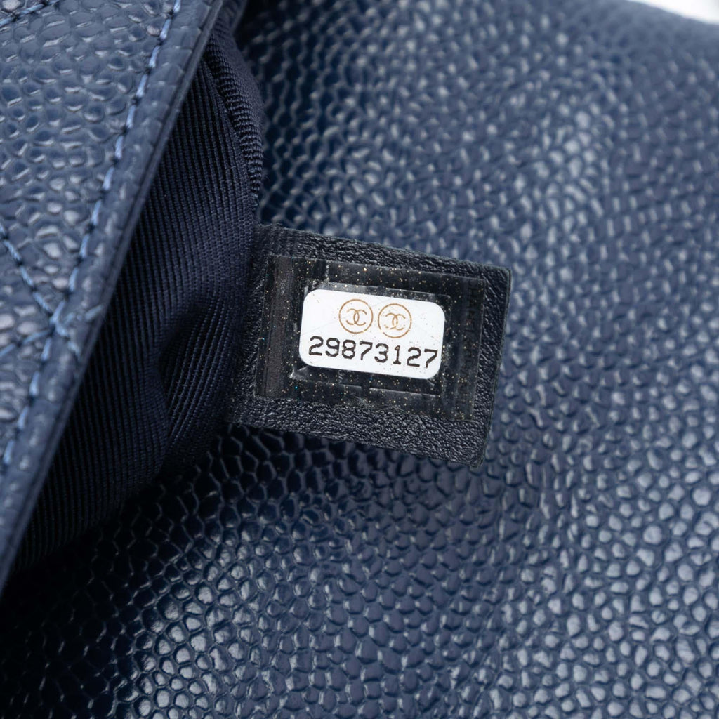 Chanel Mini Square Caviar Incognito Flap
