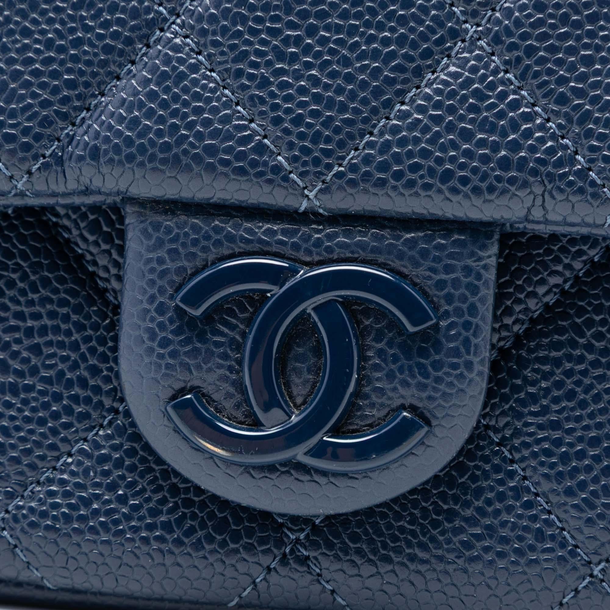 Chanel Mini Square Caviar Incognito Flap