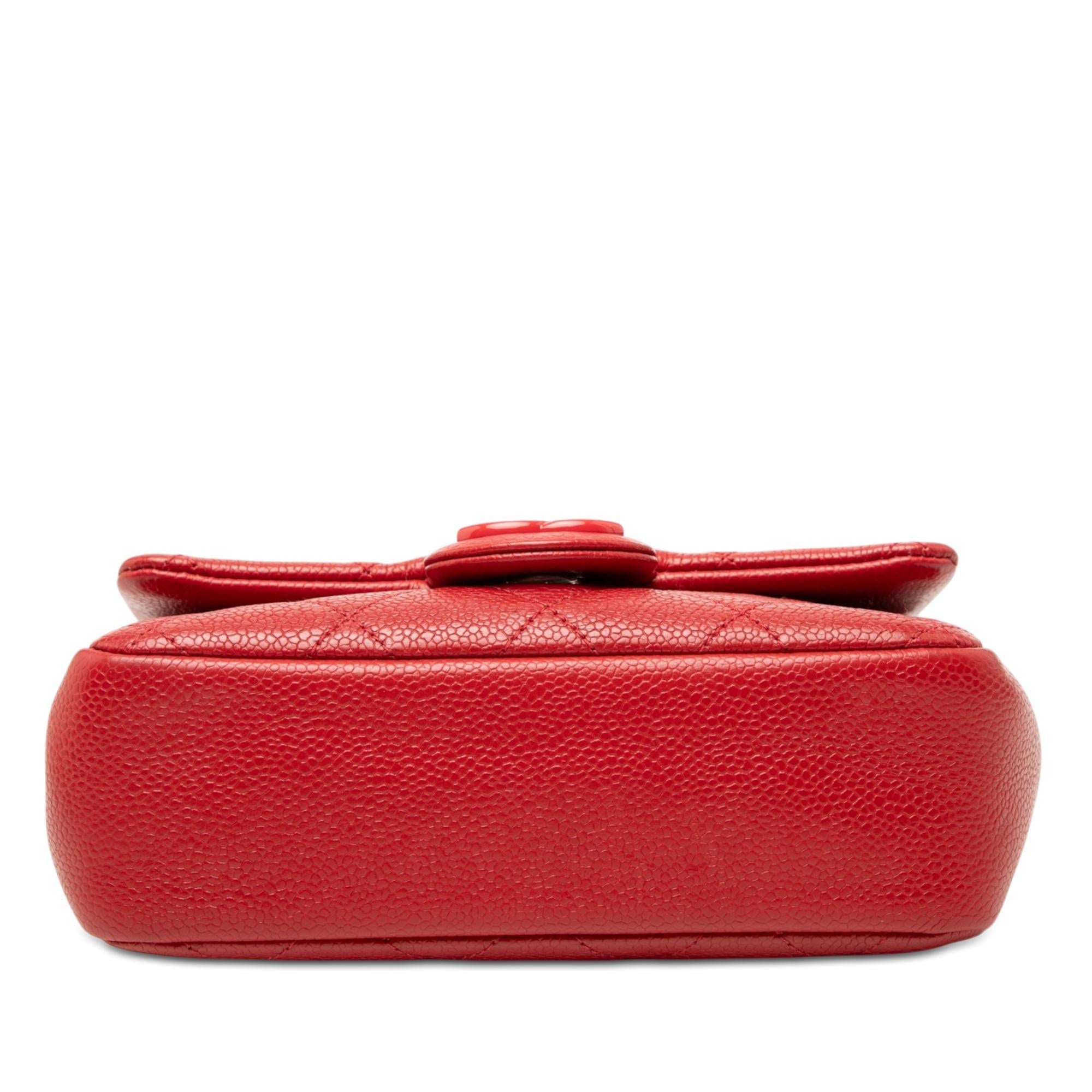 Chanel Mini Square Caviar Incognito Flap