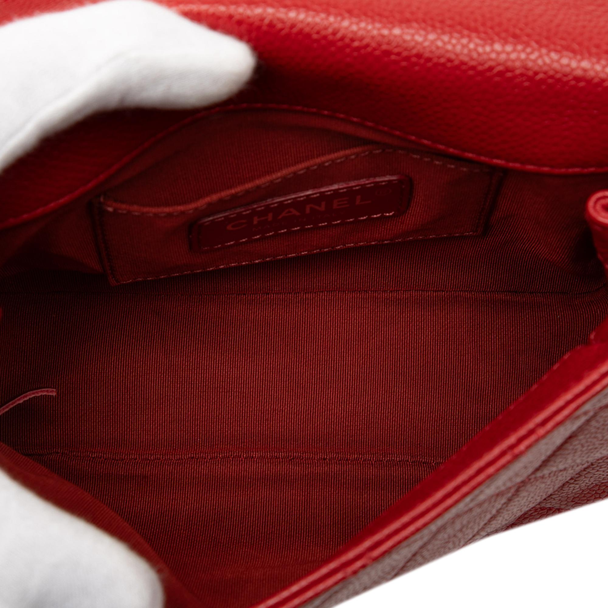 Chanel Mini Square Caviar Incognito Flap