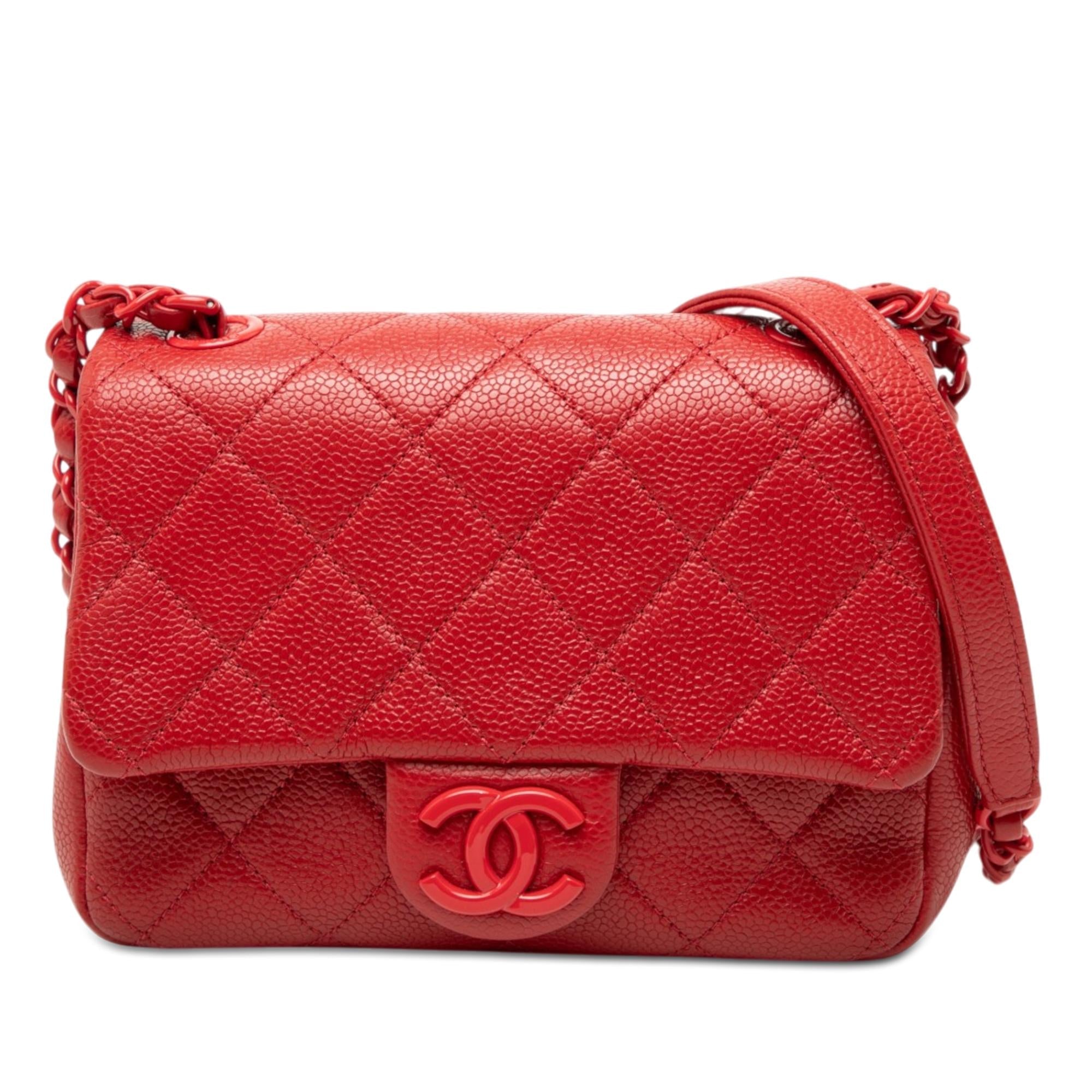 Chanel Mini Square Caviar Incognito Flap