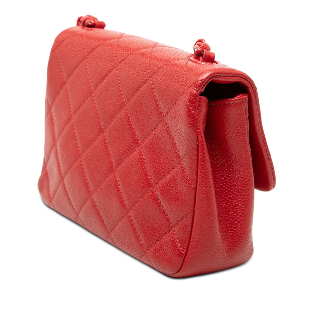 Chanel Mini Square Caviar Incognito Flap