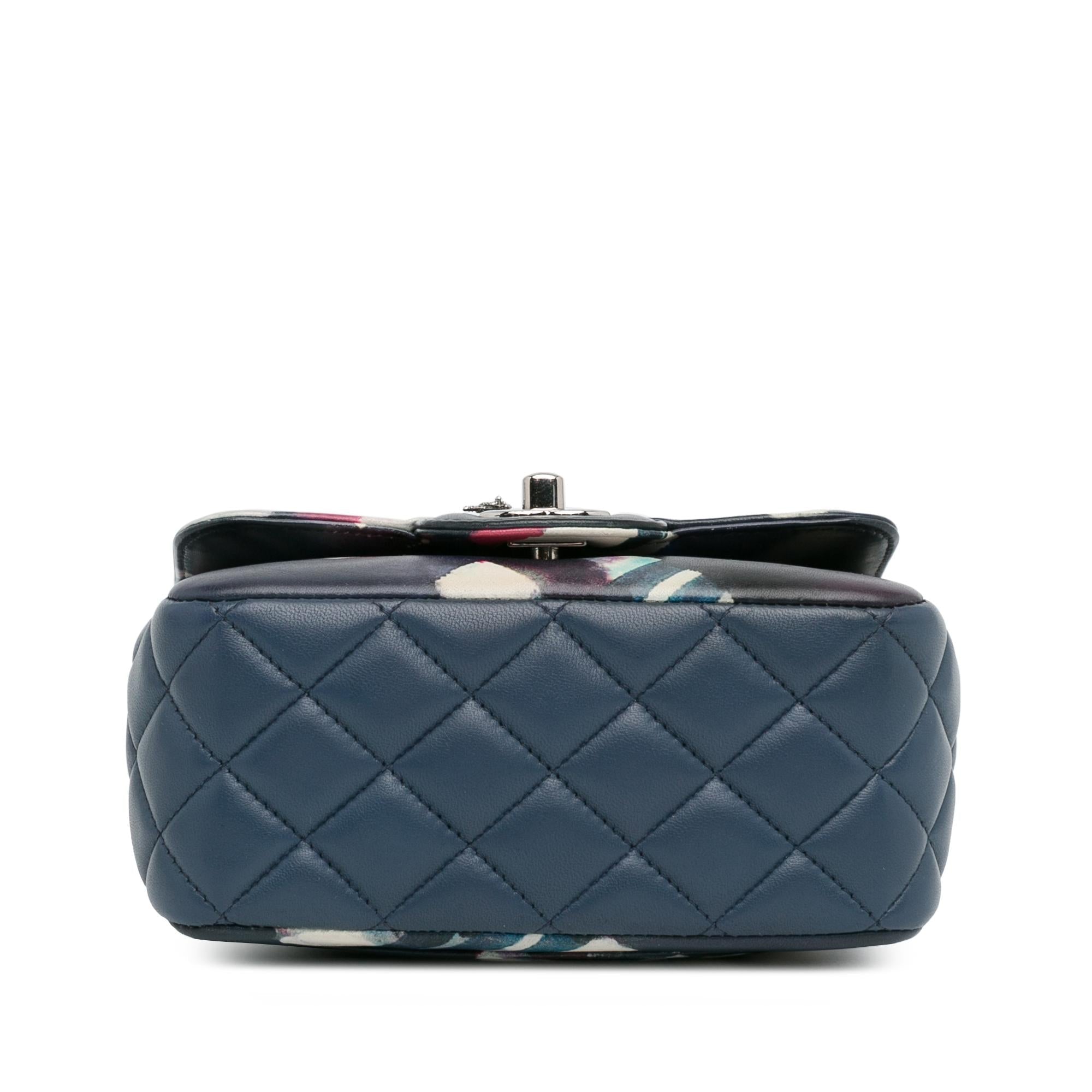 Chanel Mini Square Classic Calfskin Airline Flap